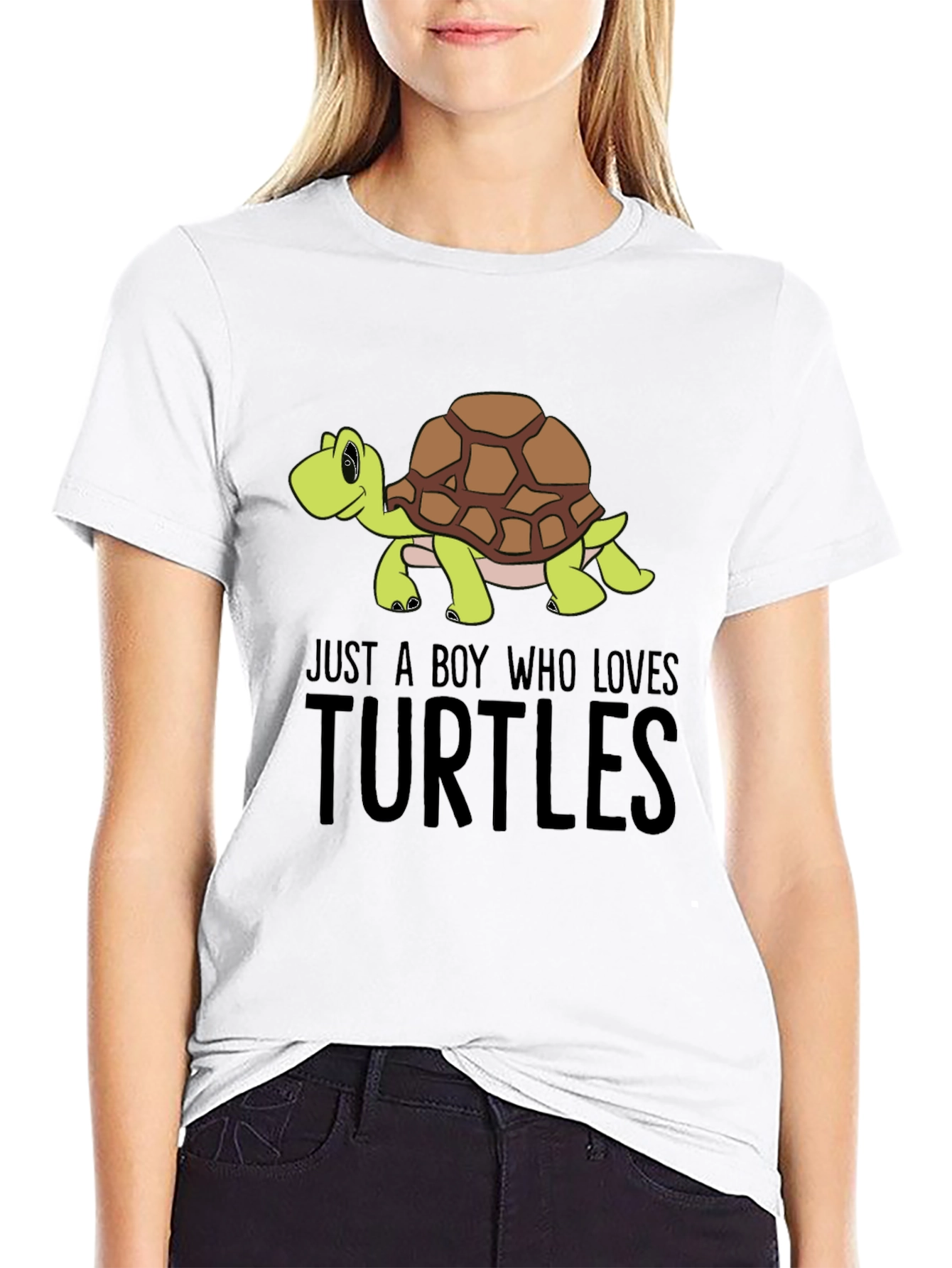 Boys Just a Boy Who Loves Turtles T-Shirt