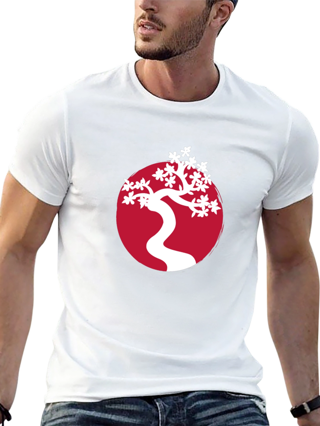 Bonsai Tree Graphic Tee - Stylish Japanese Art Shirt