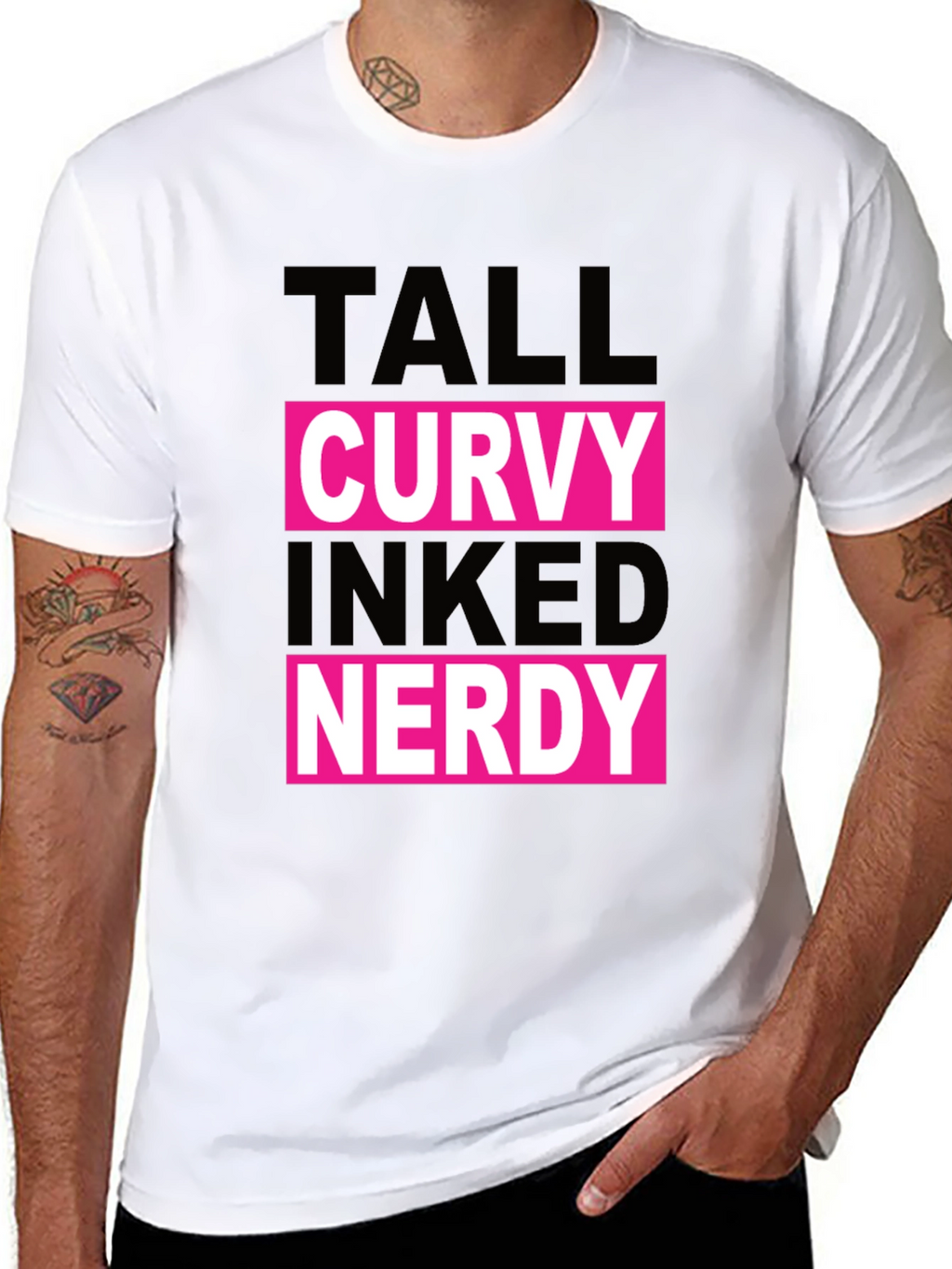 Tall Curvy Inked Nerdy T-Shirt