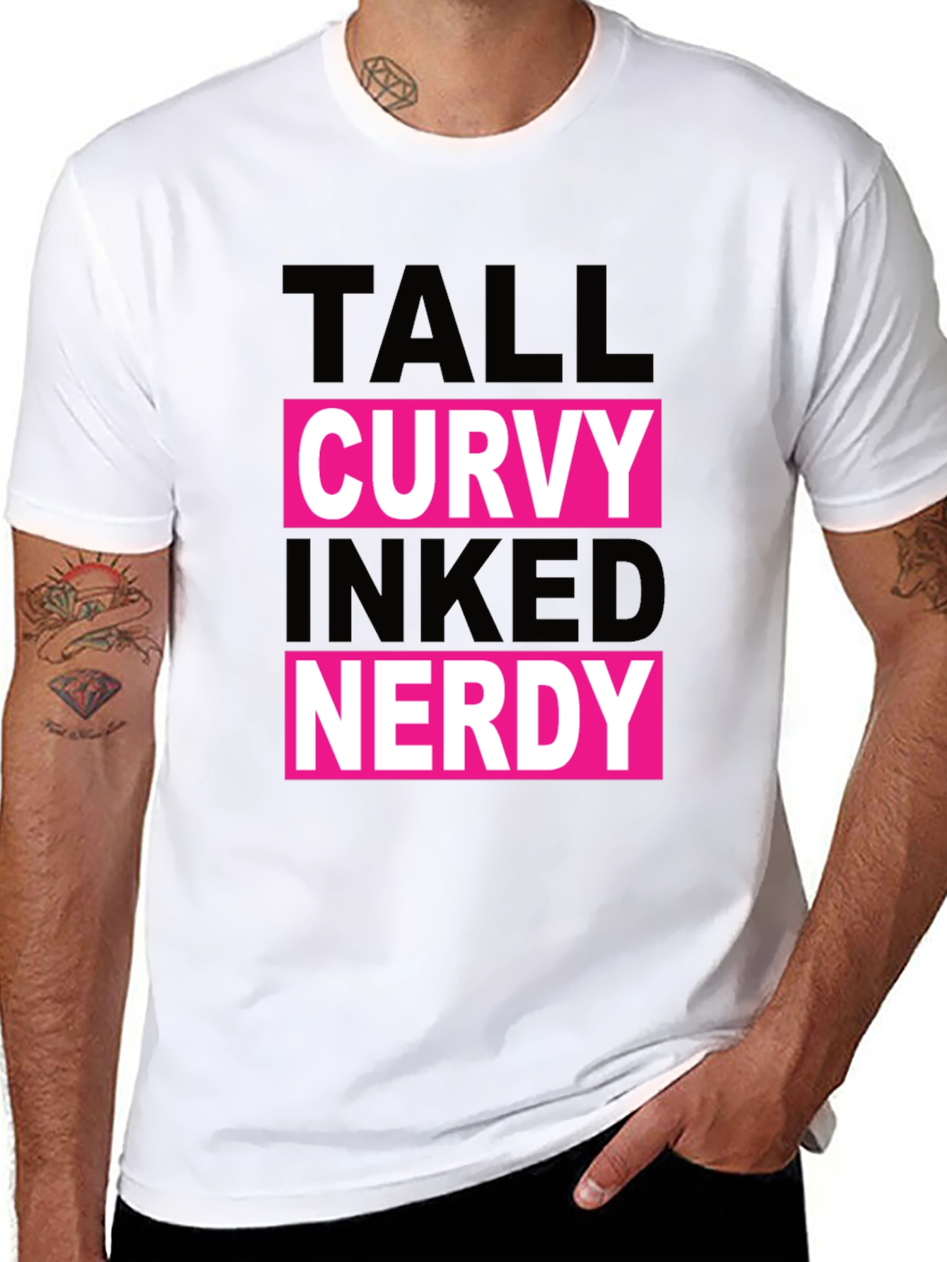 Tall Curvy Inked Nerdy T-Shirt