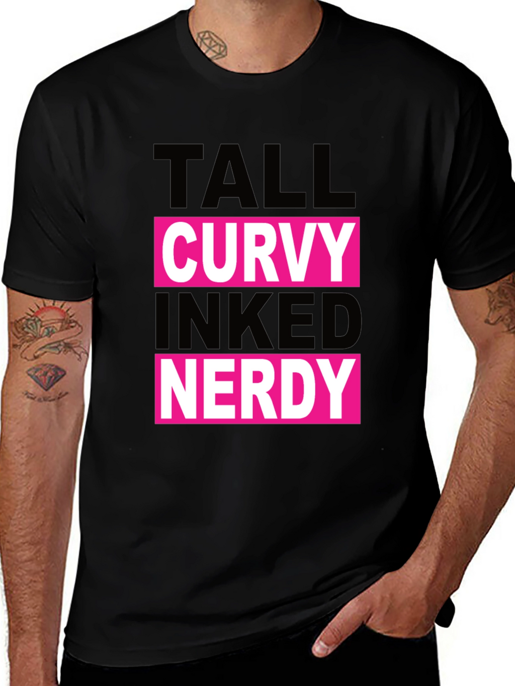 Tall Curvy Inked Nerdy T-Shirt