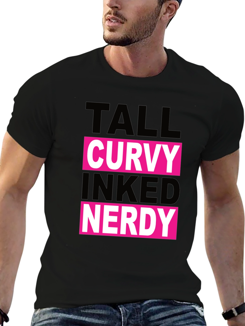 Tall Curvy Inked Nerdy T-Shirt