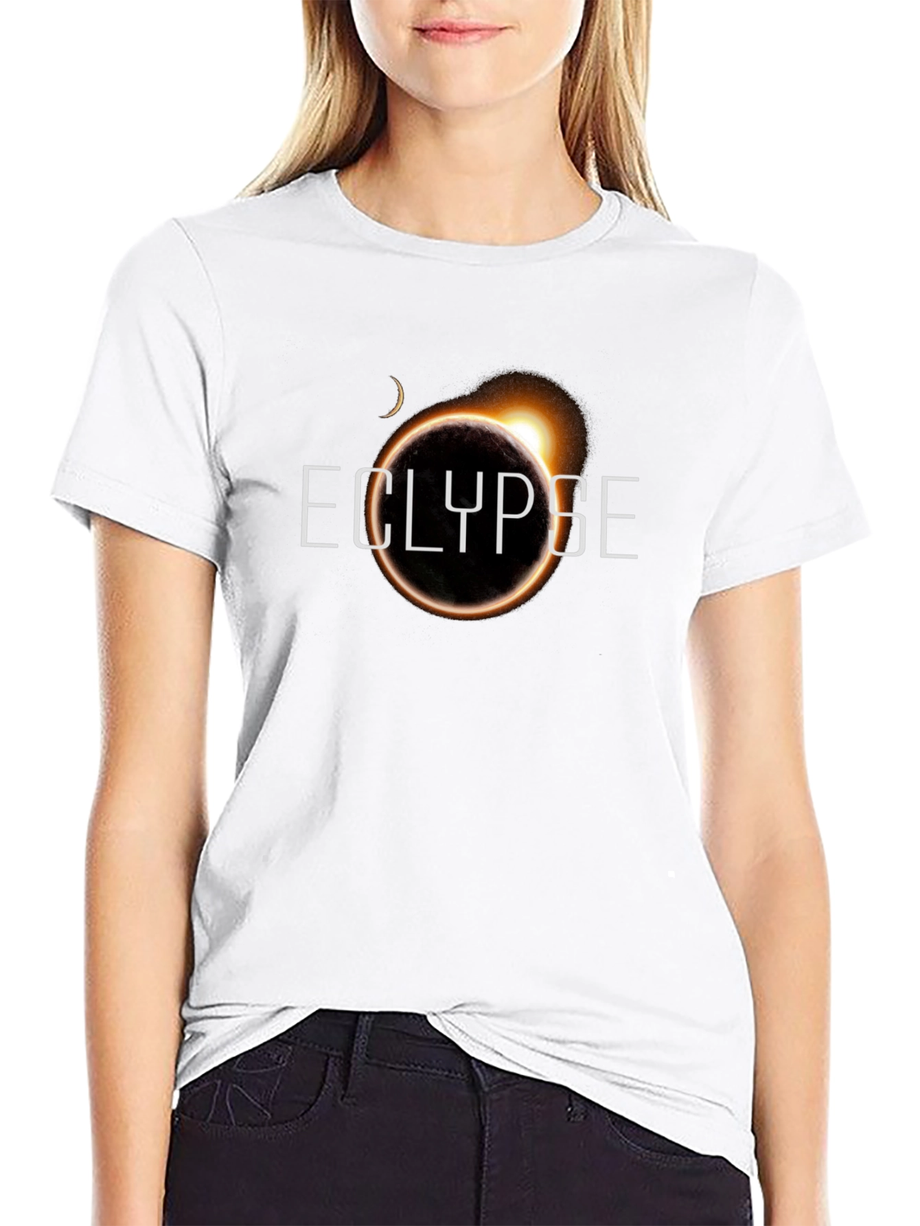 Eclipse Graphic T-Shirt - Unique Astronomy Design