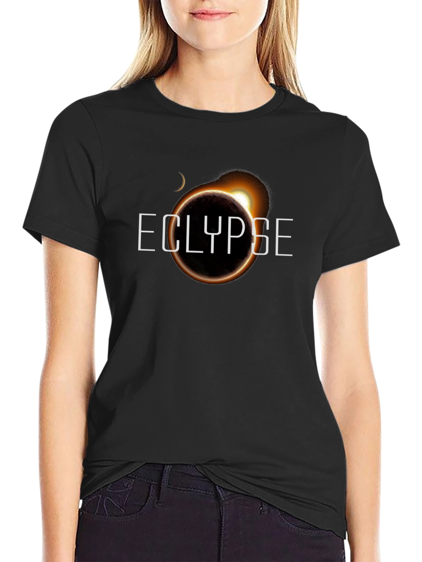 Eclipse Graphic T-Shirt - Unique Astronomy Design