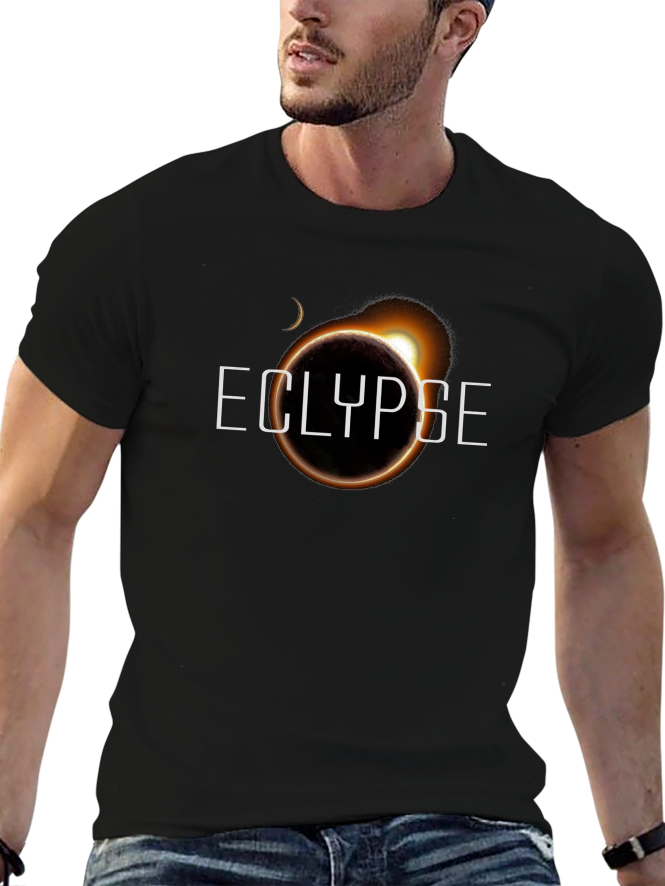 Eclipse Graphic T-Shirt - Unique Astronomy Design