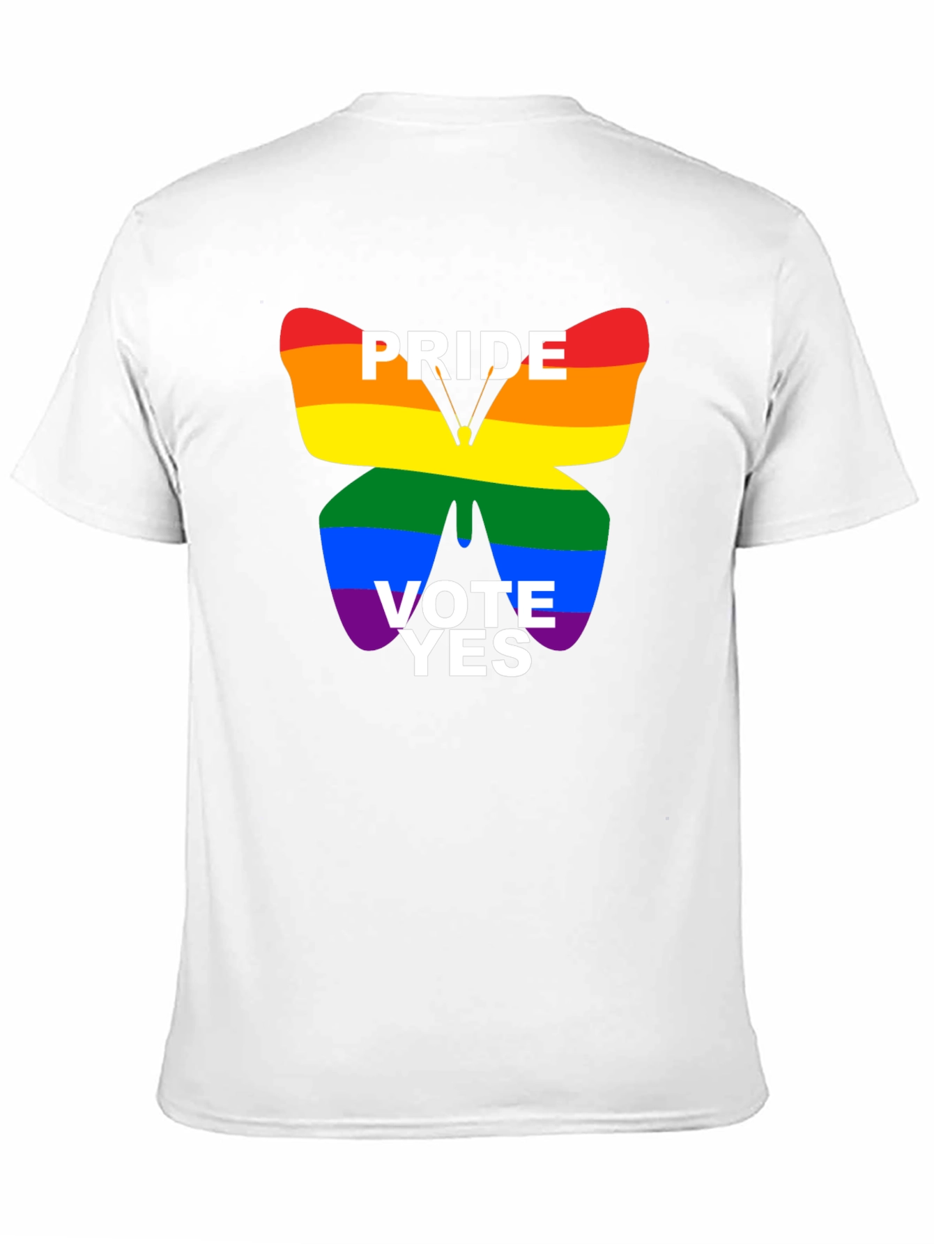Pride Vote Yes T-Shirt - Black LGBTQ+ Tee