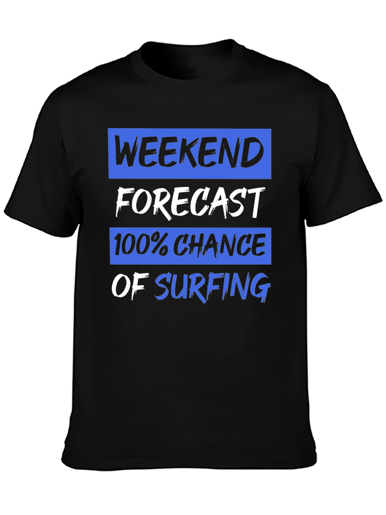 Weekend Forecast Surfing Graphic Tee