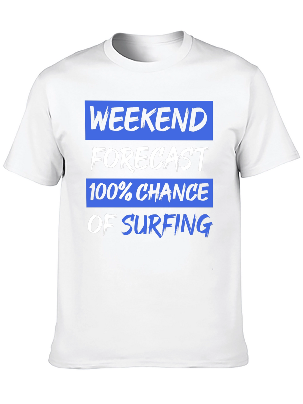 Weekend Forecast Surfing Graphic Tee