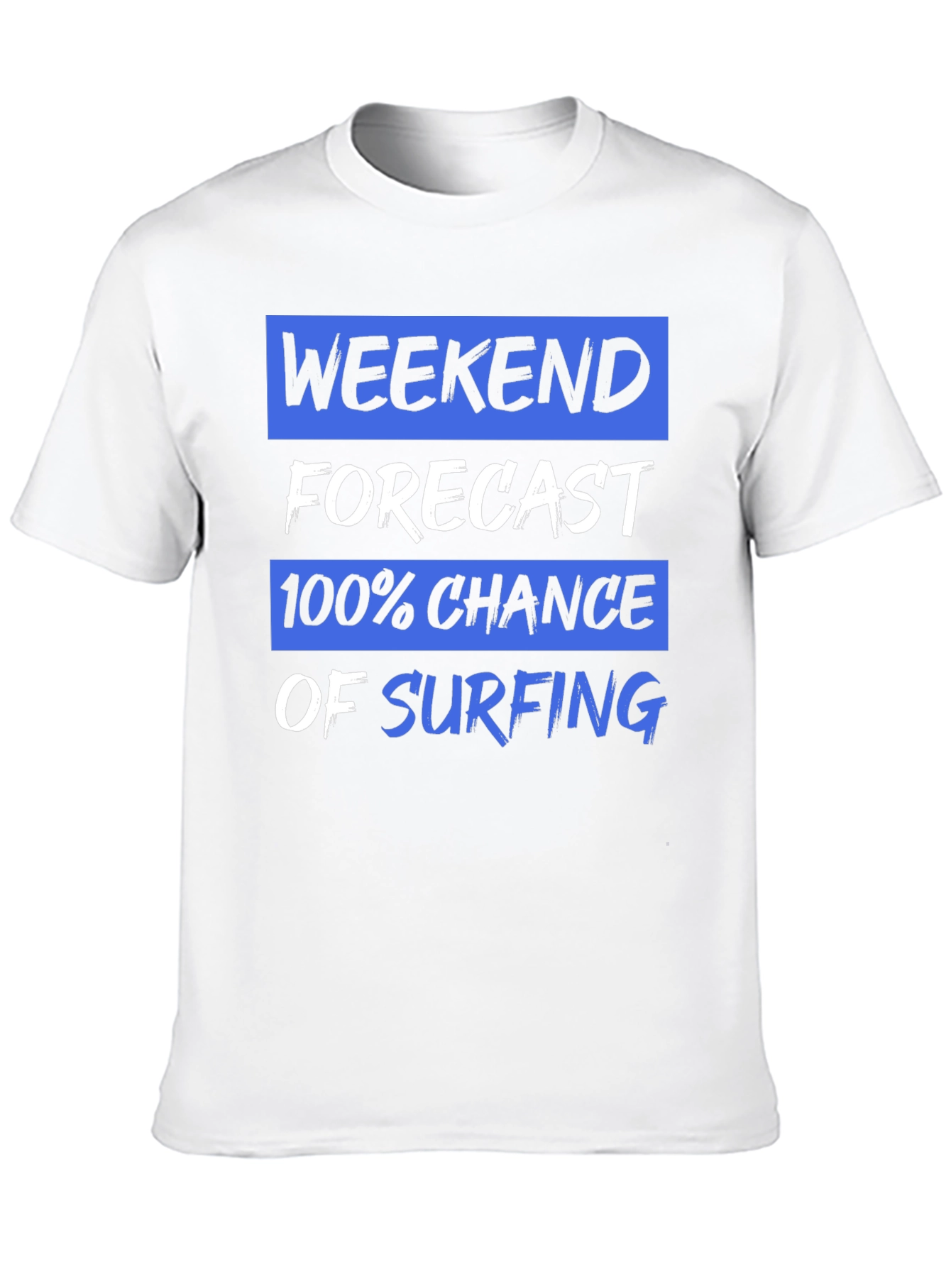 Weekend Forecast Surfing Graphic Tee