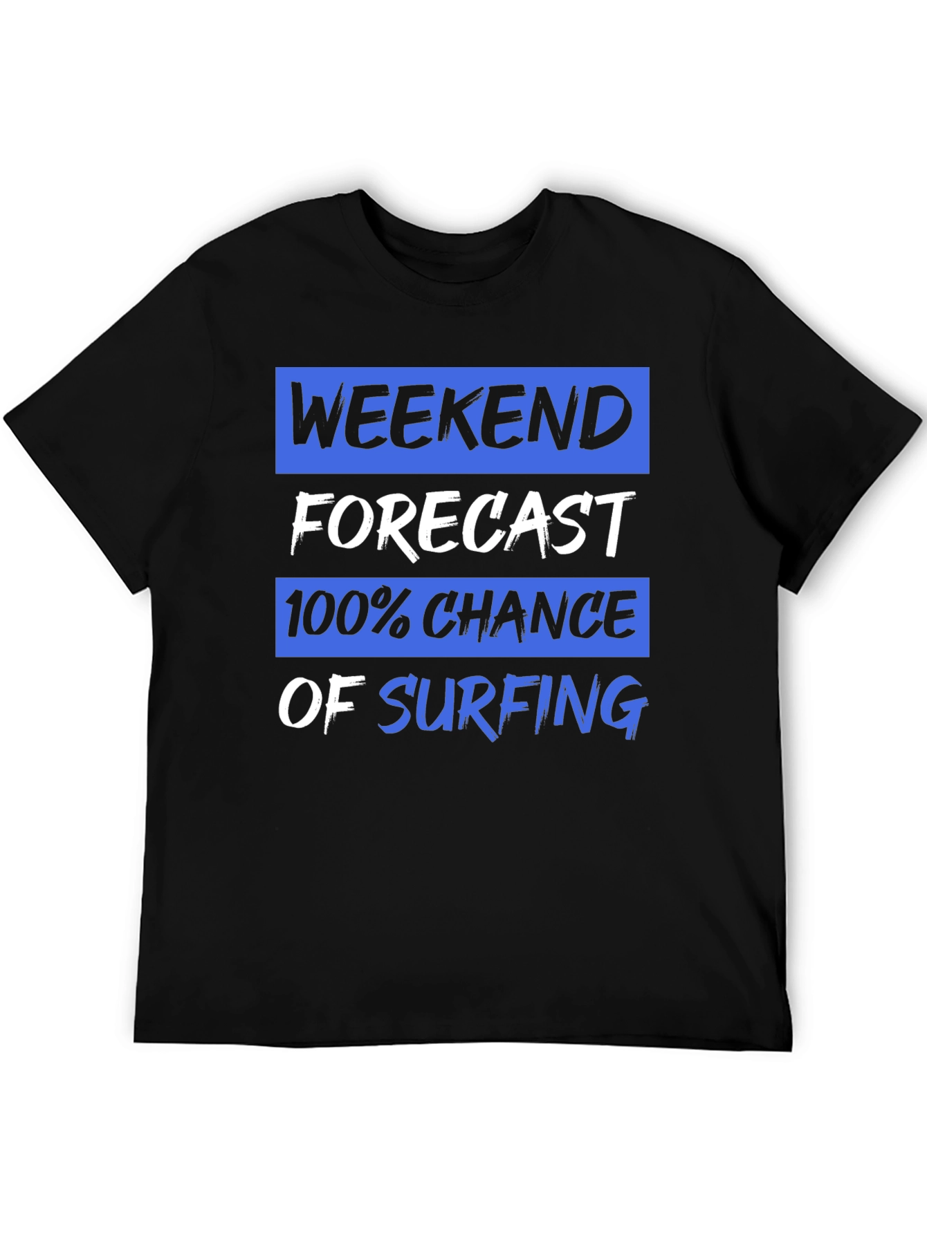 Weekend Forecast Surfing Graphic Tee