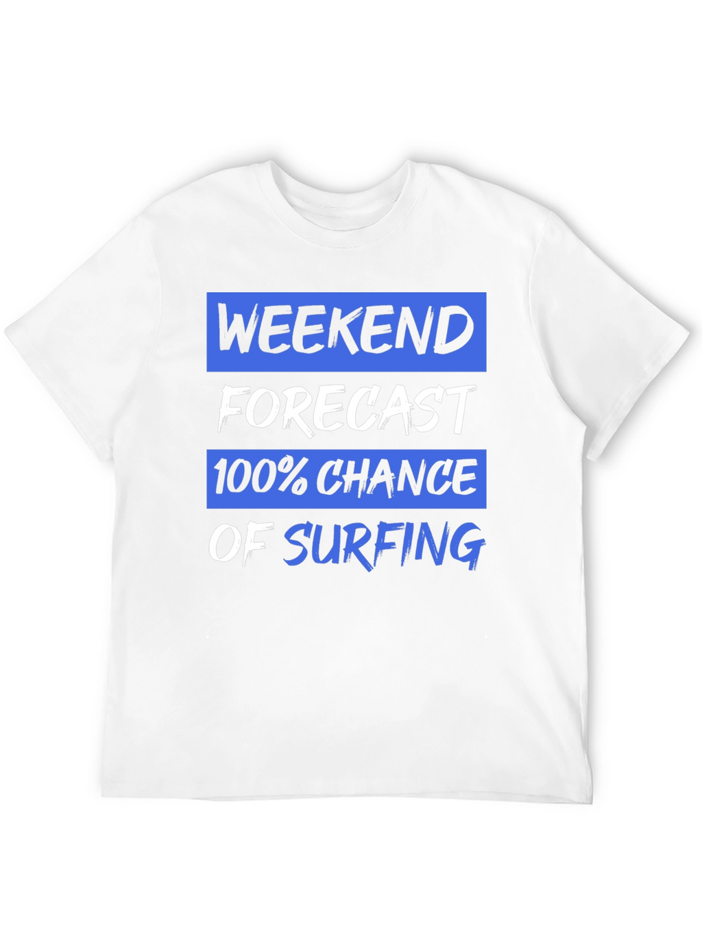 Weekend Forecast Surfing Graphic Tee