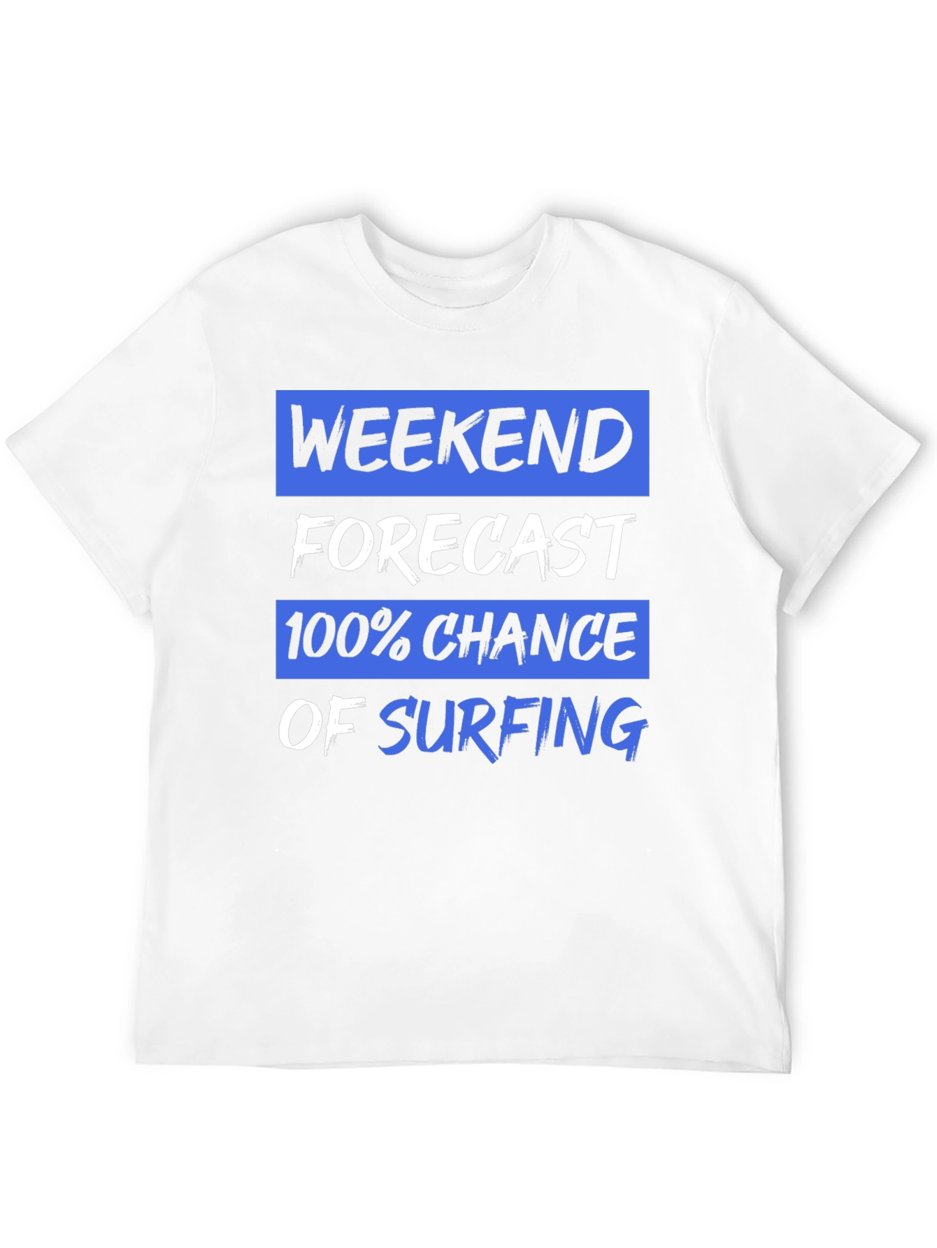 Weekend Forecast Surfing Graphic Tee