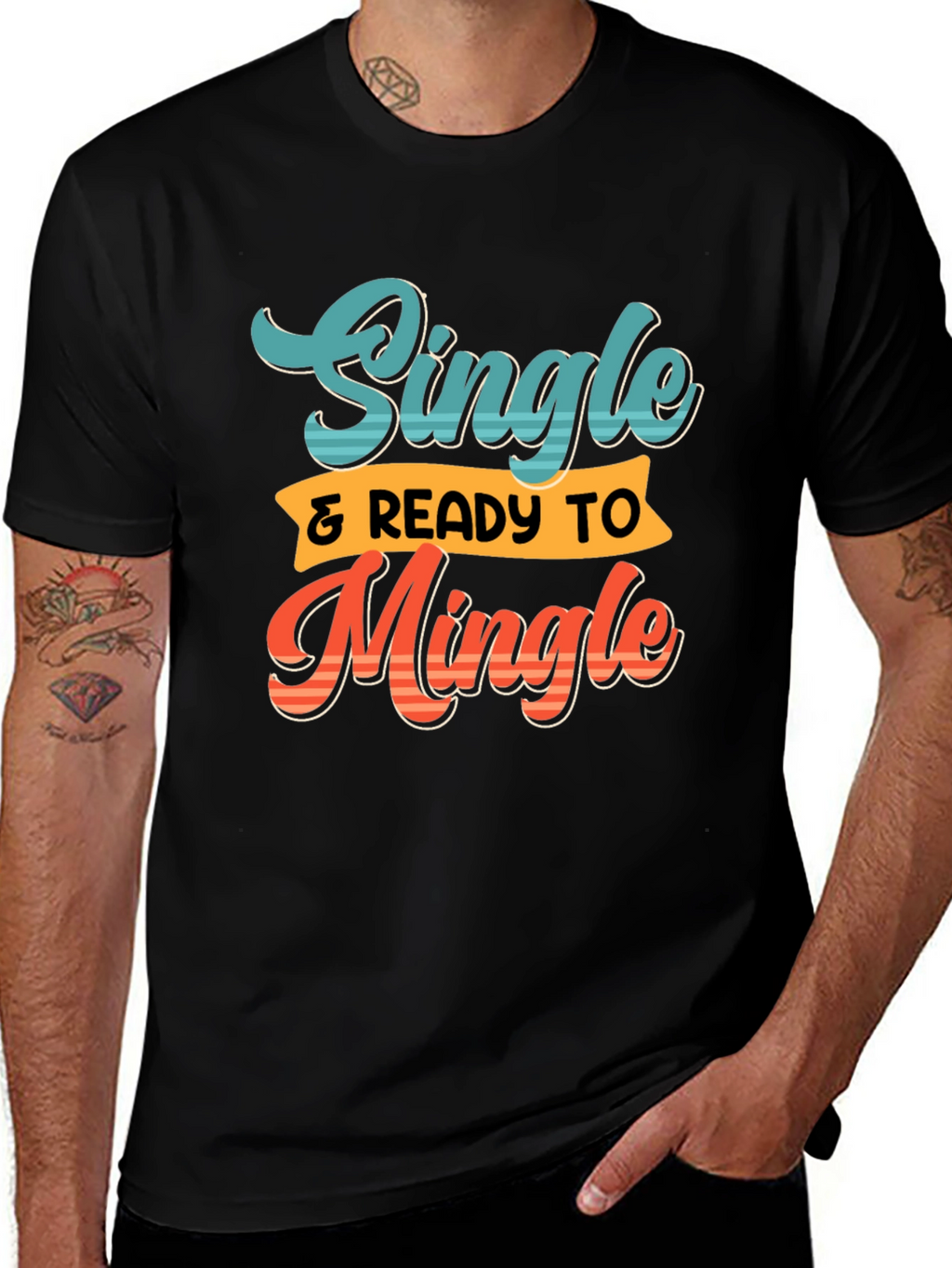 Single & Ready to Mingle Graphic Tee