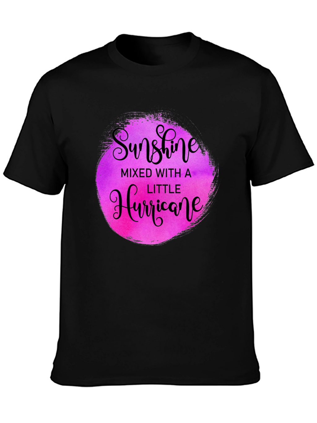 Sunshine Hurricane Black Graphic Tee