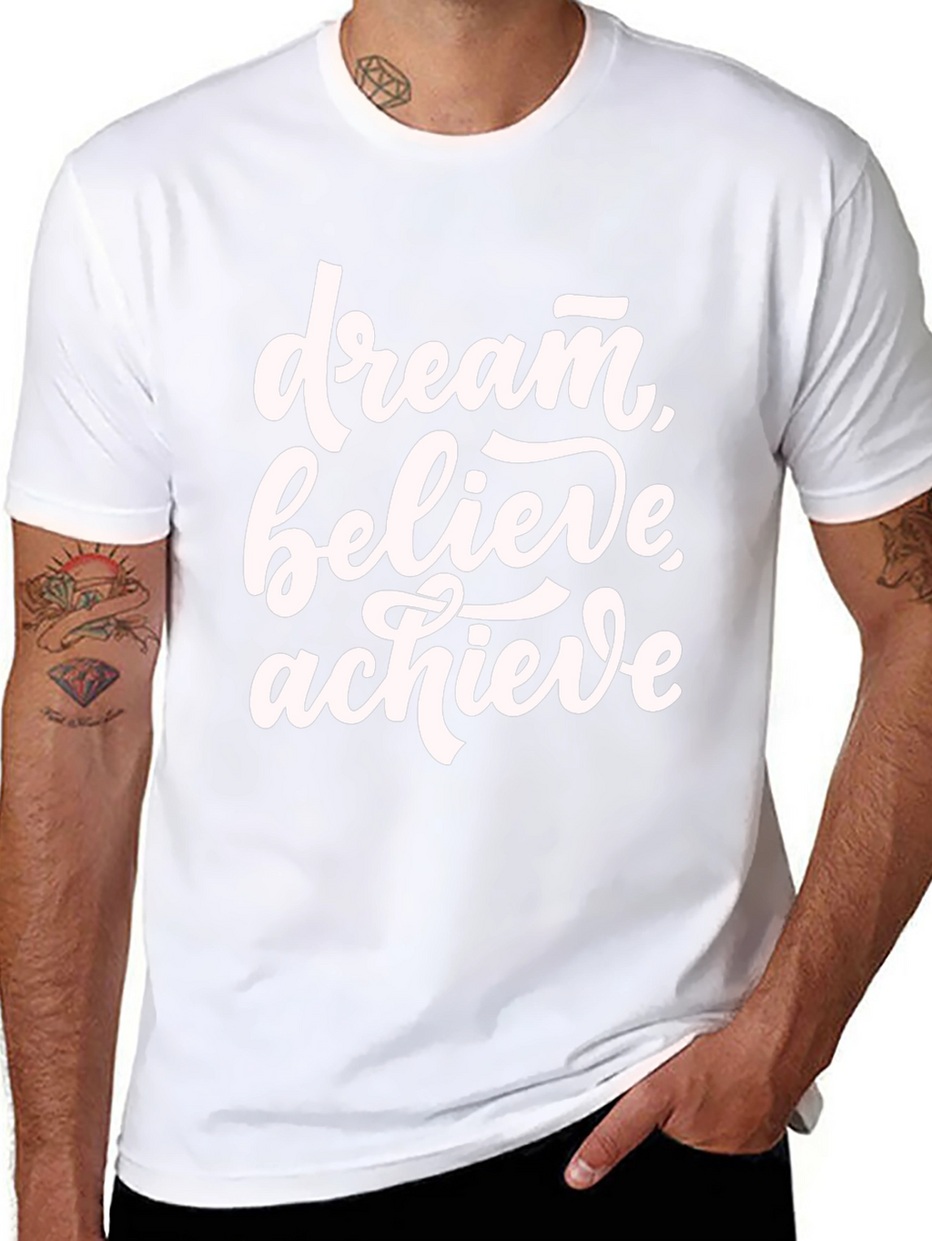 Dream Believe Achieve Graphic Tee