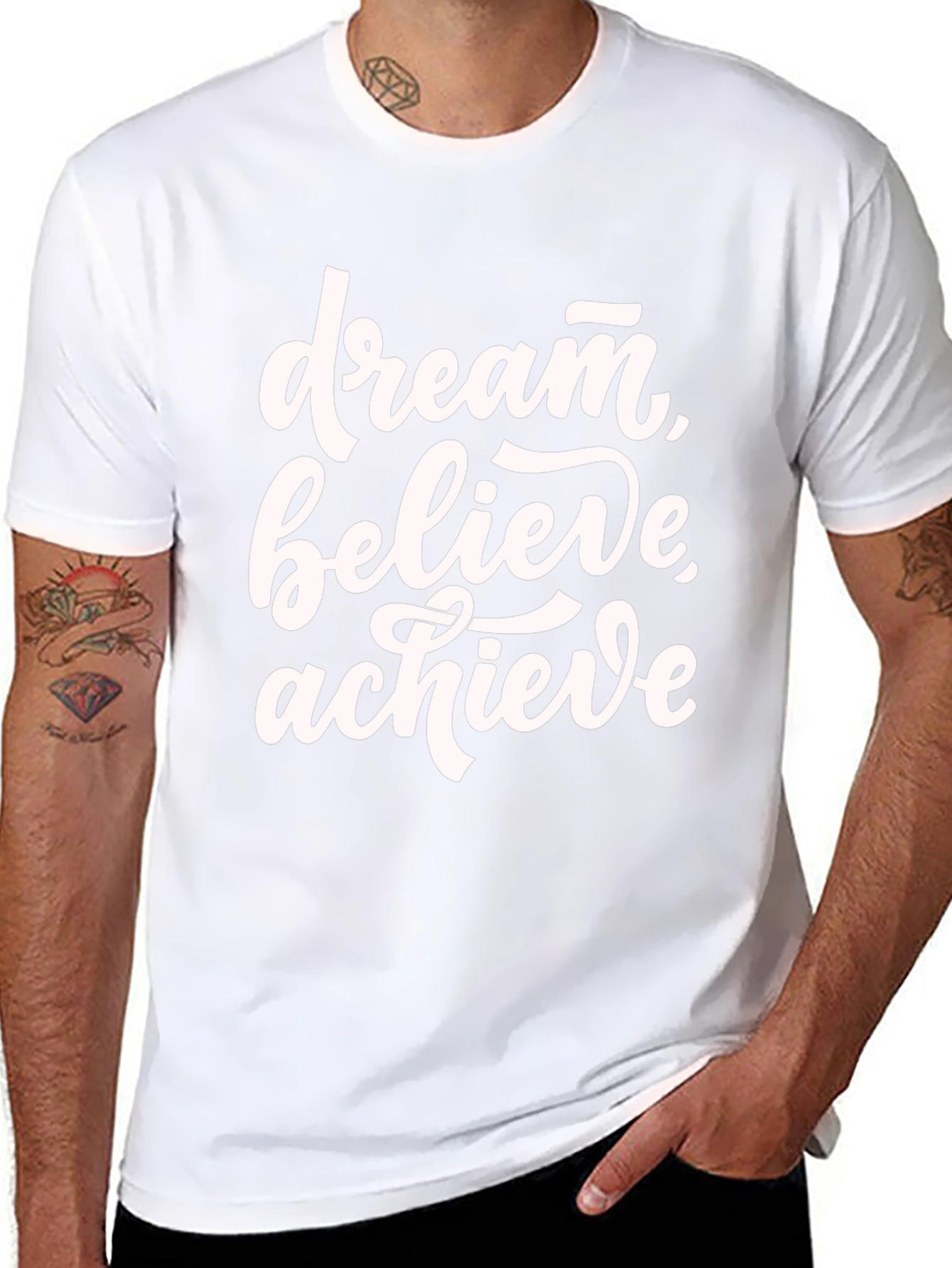 Dream Believe Achieve Graphic Tee
