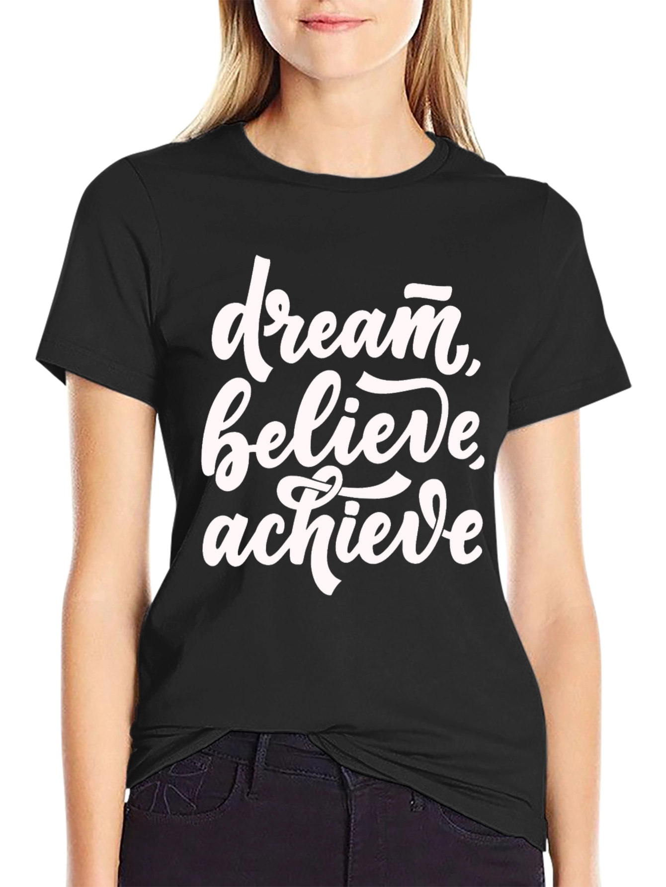 Dream Believe Achieve Graphic Tee