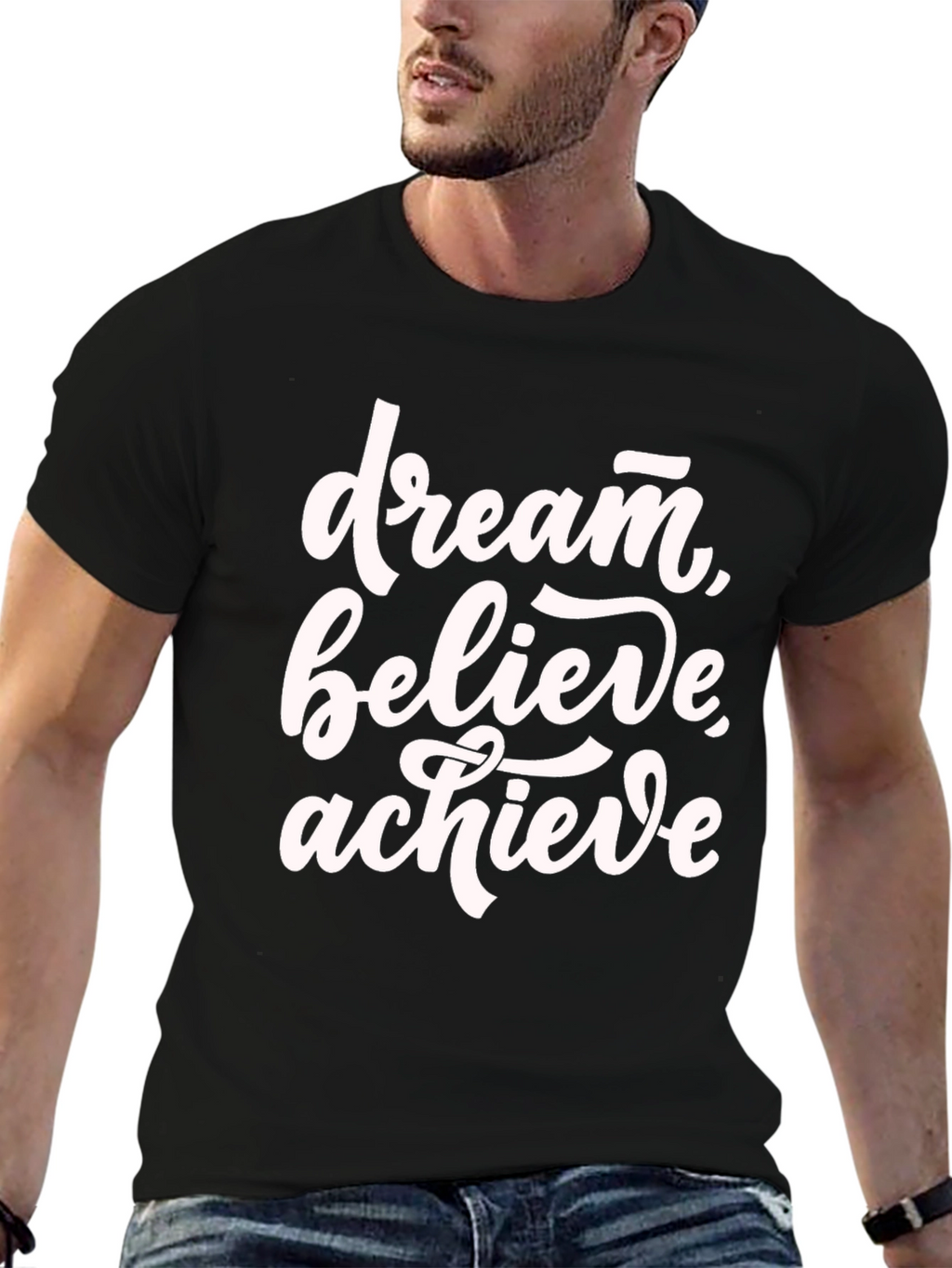Dream Believe Achieve Graphic Tee