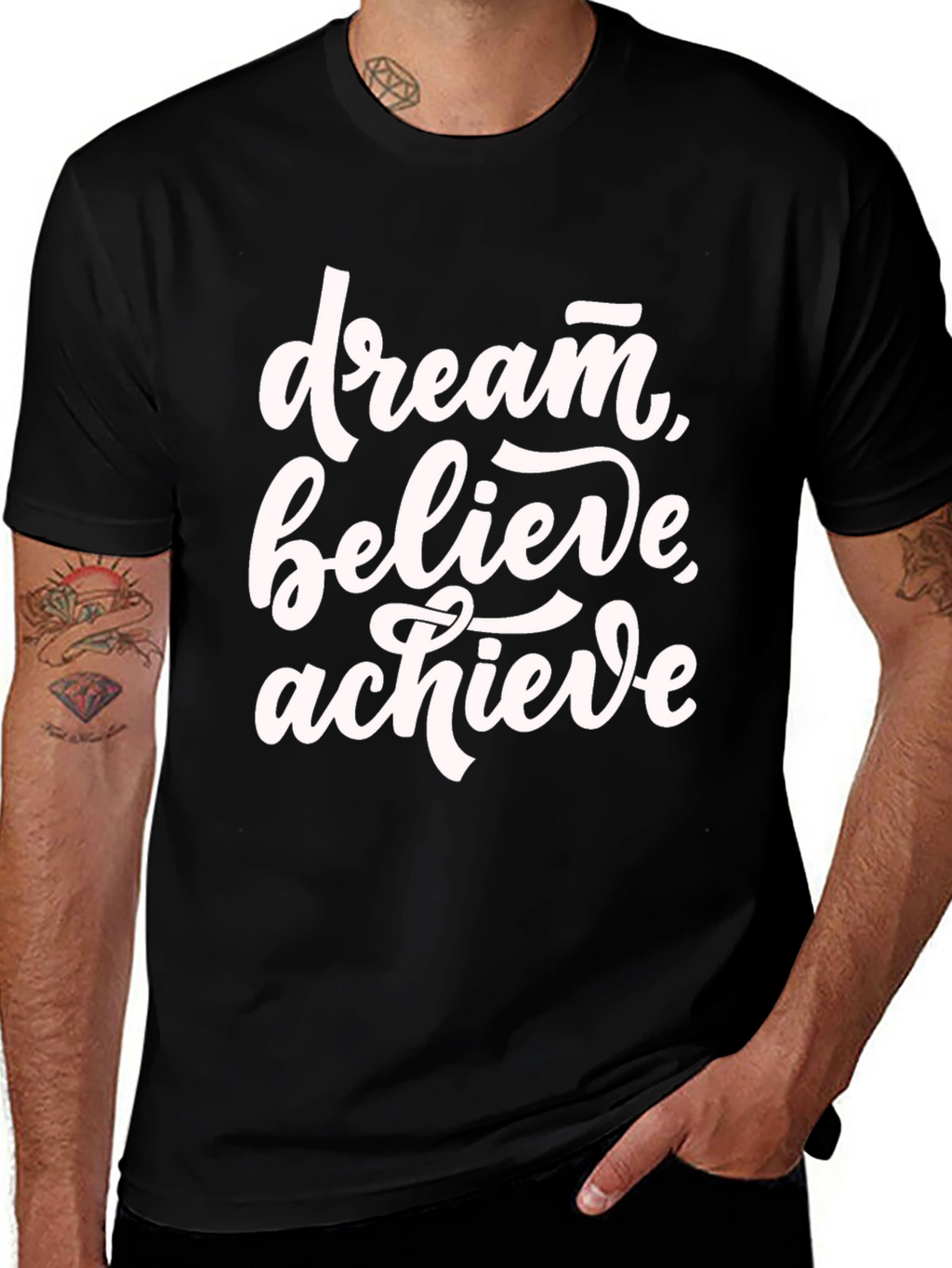 Dream Believe Achieve Graphic Tee