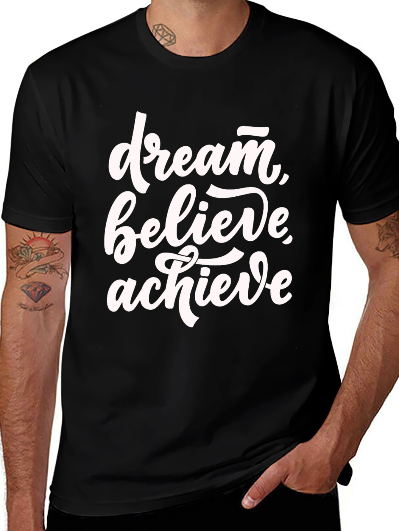Dream Believe Achieve Graphic Tee
