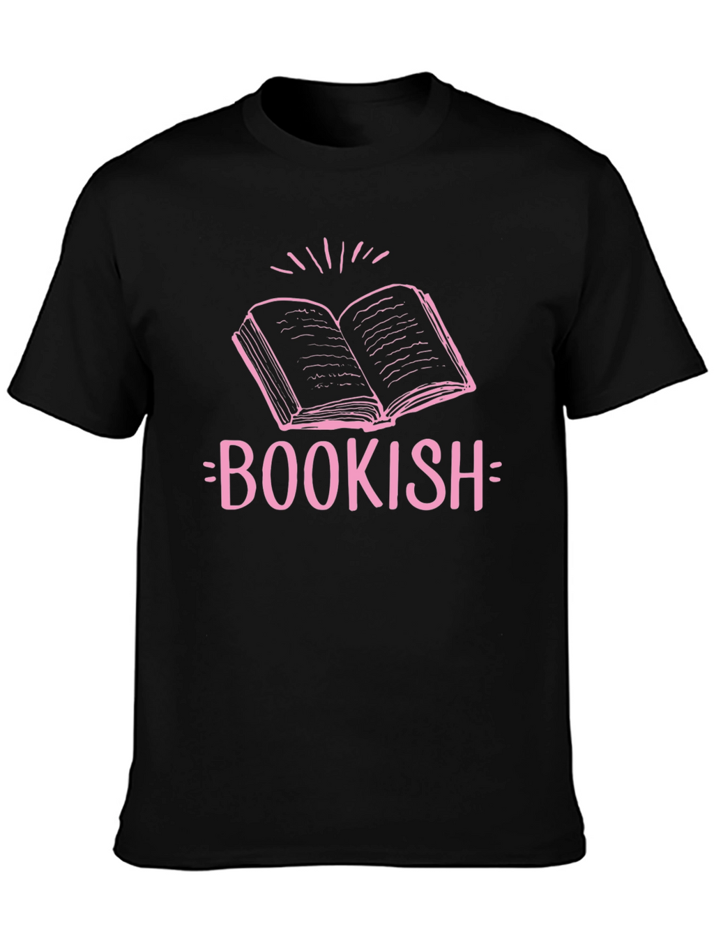Bookish Black T-Shirt - Literary Style