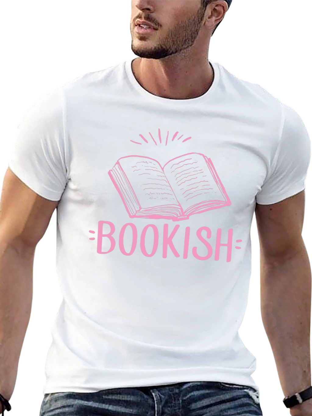Bookish Black T-Shirt - Literary Style