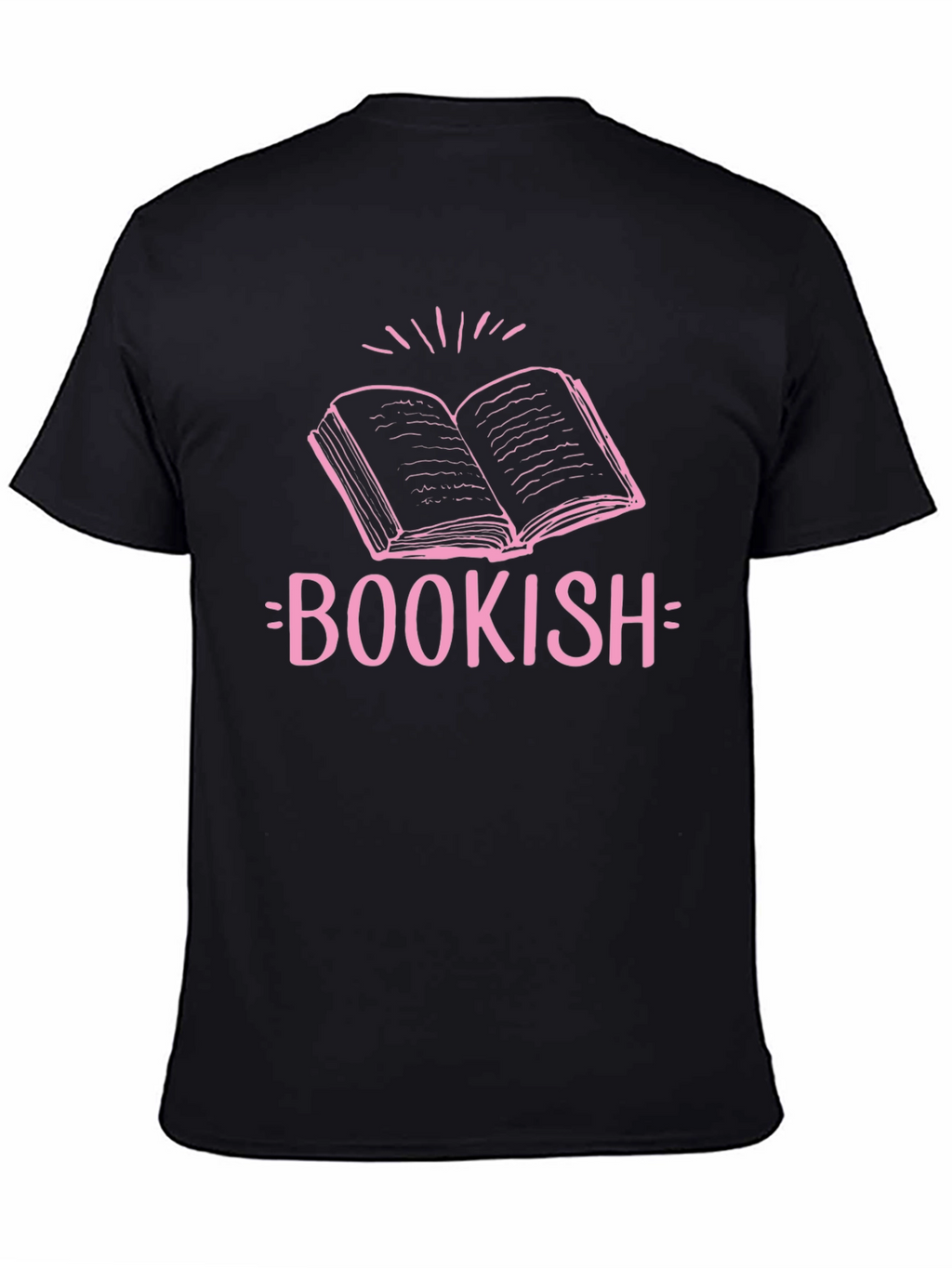 Bookish Black T-Shirt - Literary Style