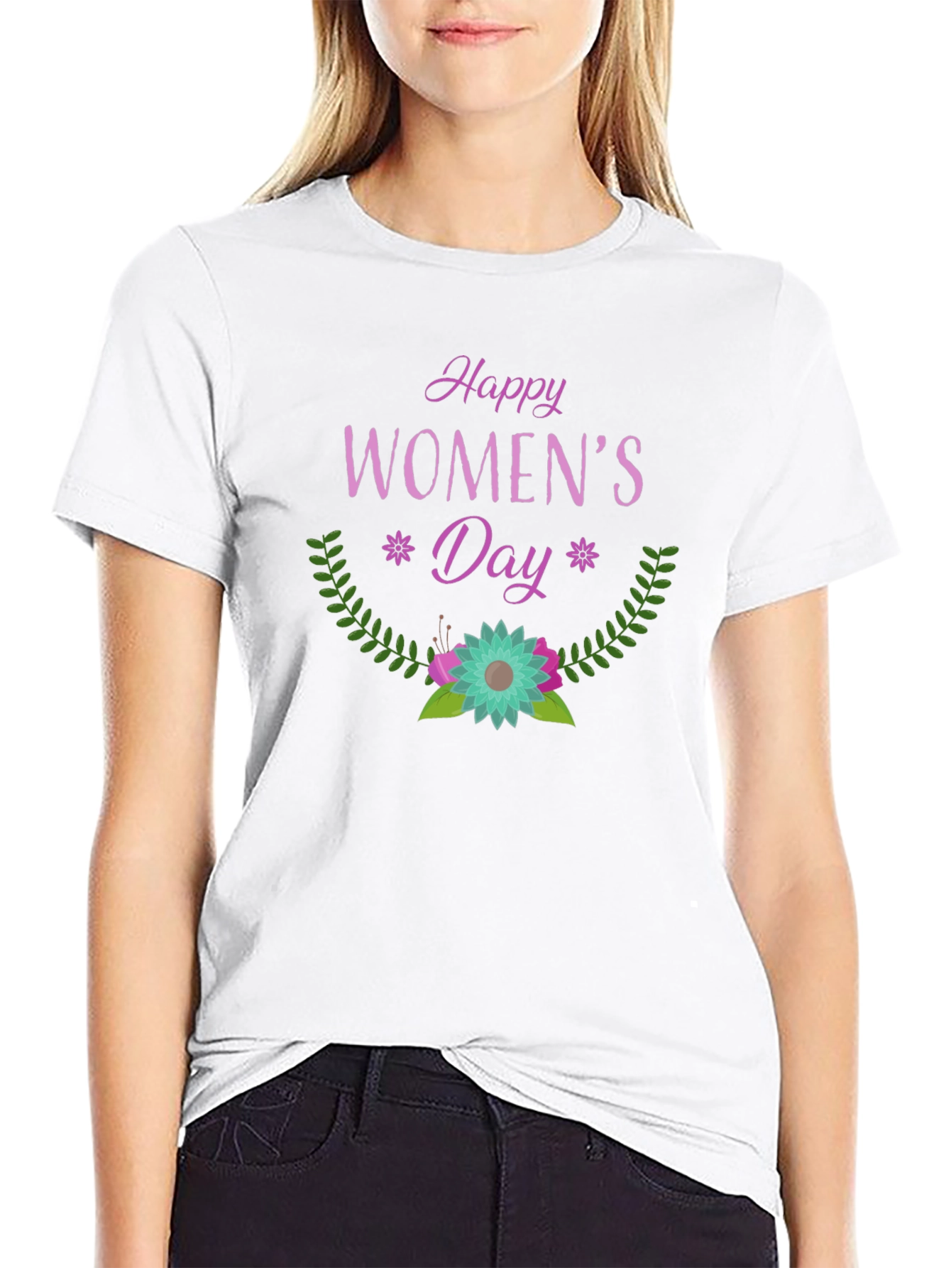 Happy Womens Day Graphic Tee