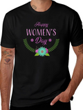 Happy Womens Day Graphic Tee