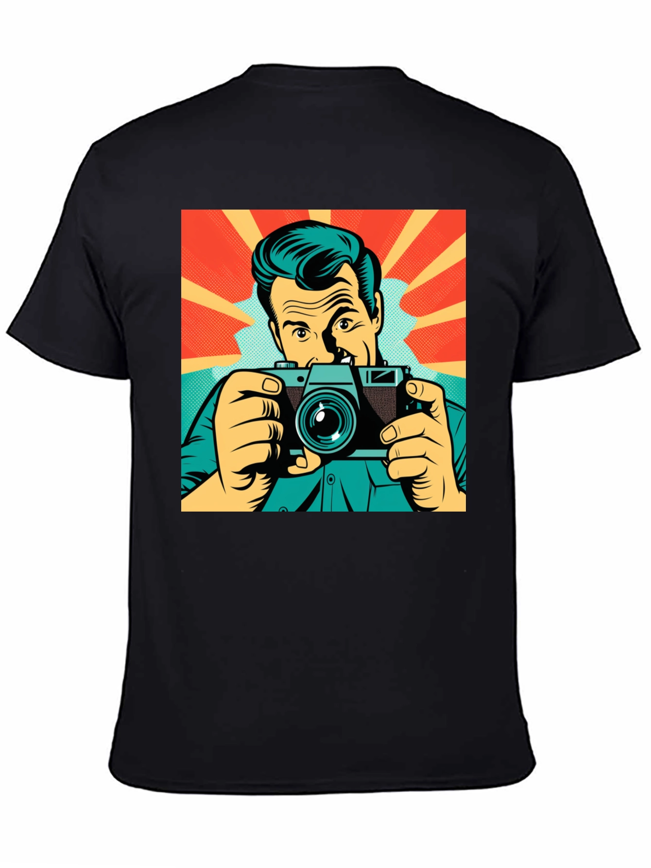 Retro Photographer T-Shirt - Vintage Style Tee