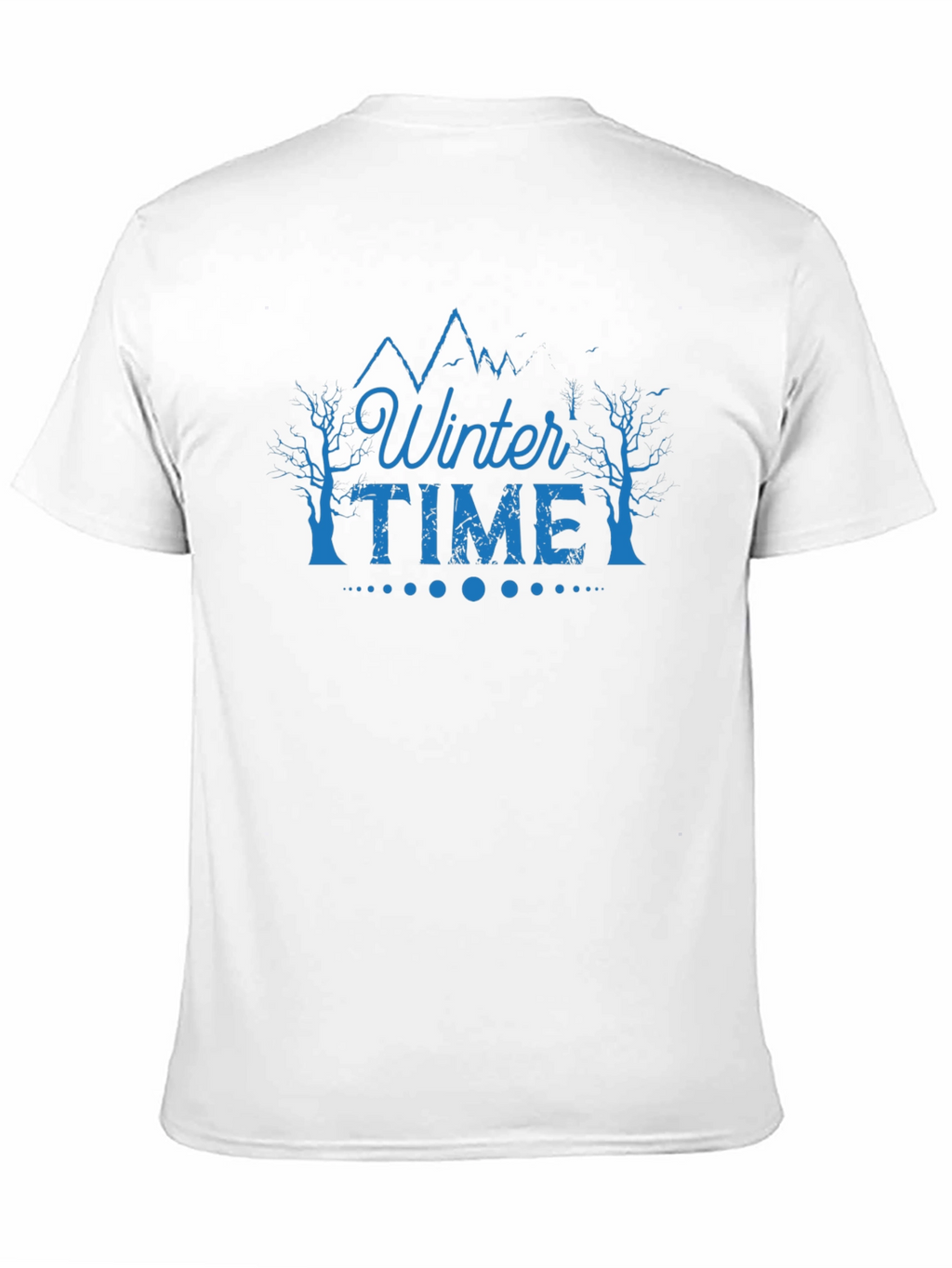 Winter Time Graphic Tee - Black