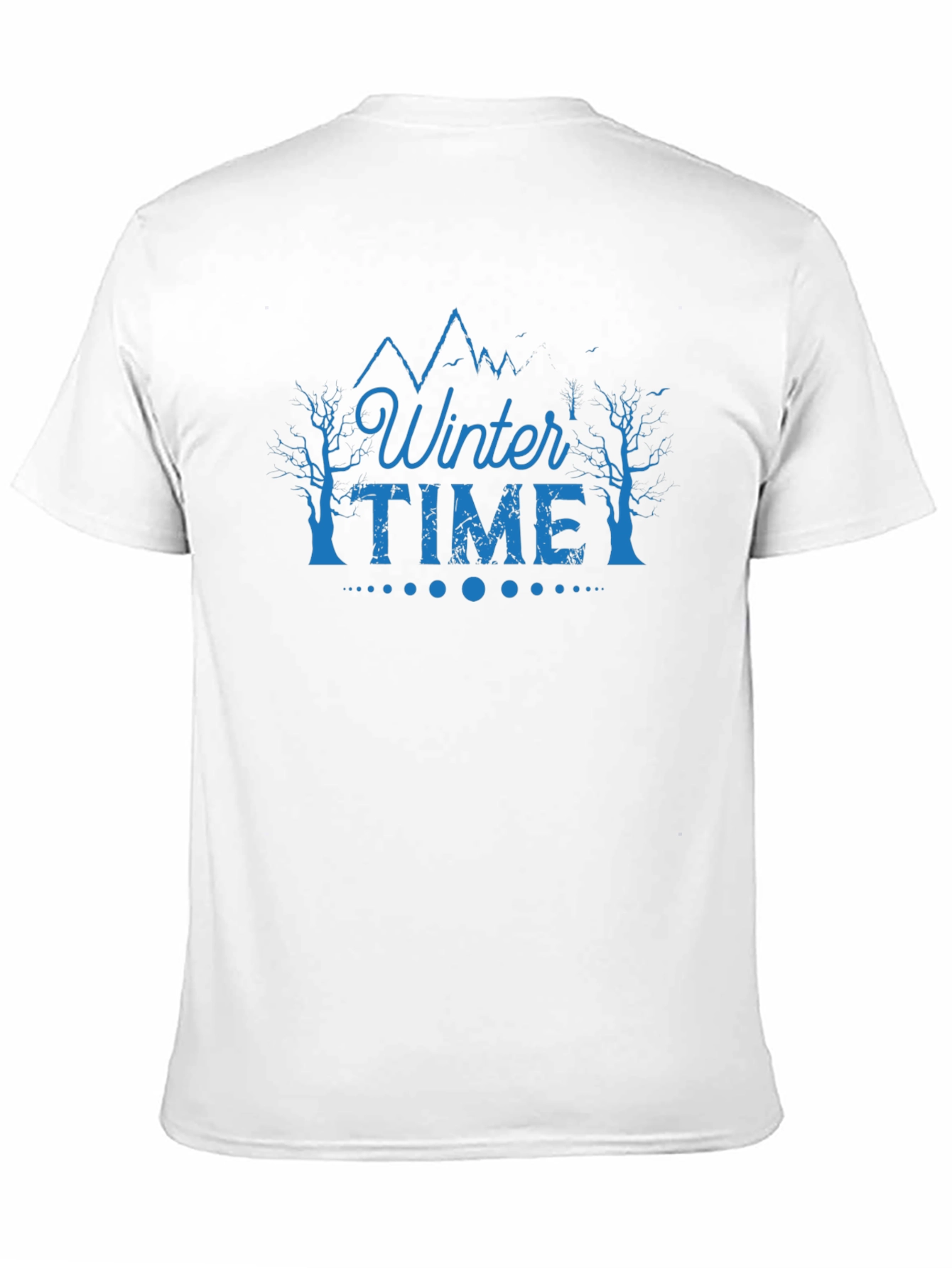 Winter Time Graphic Tee - Black