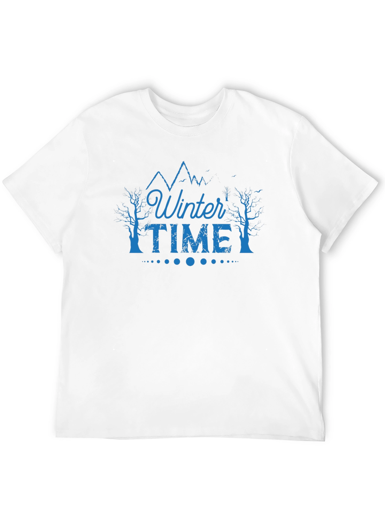 Winter Time Graphic Tee - Black
