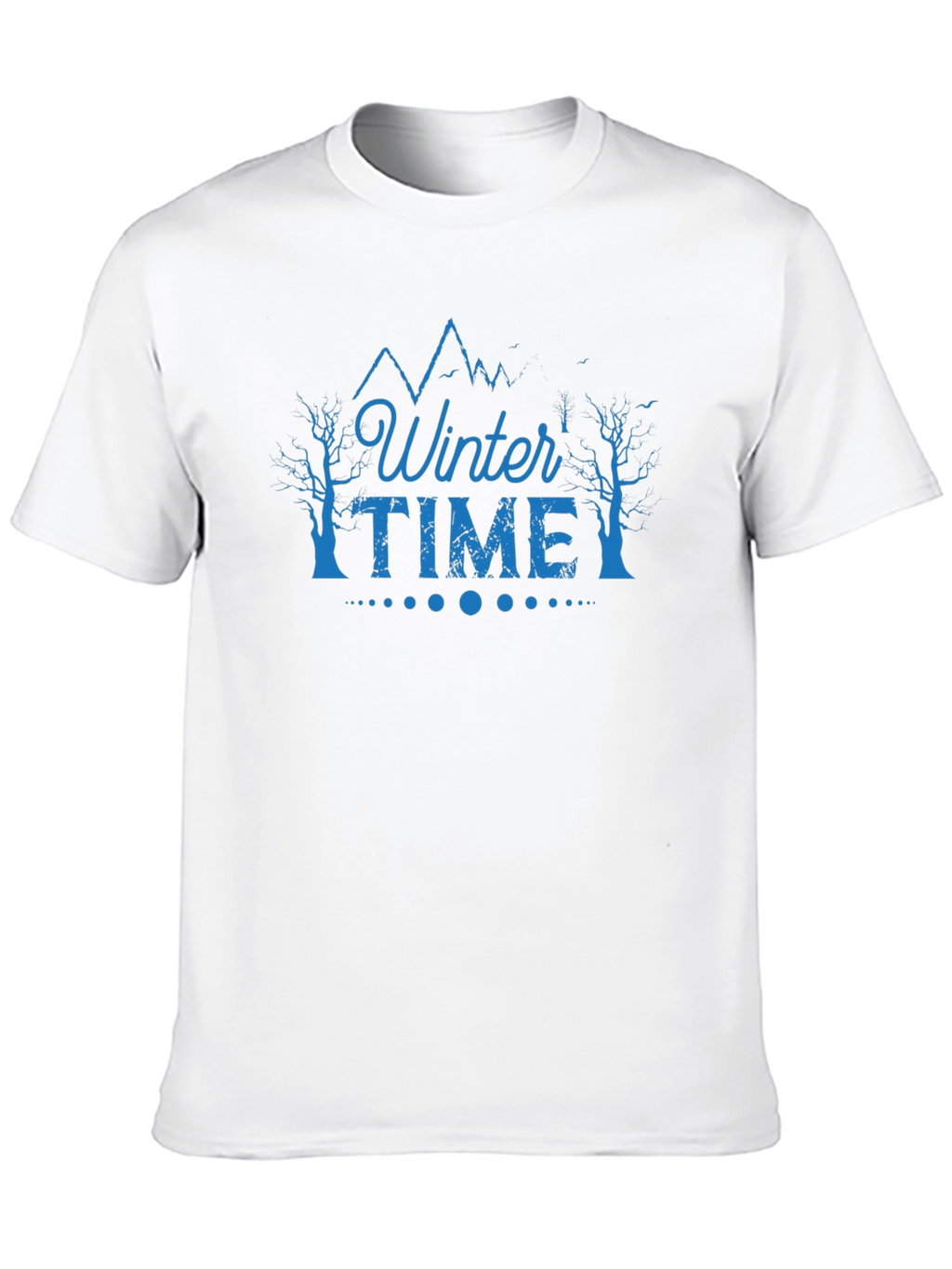 Winter Time Graphic Tee - Black