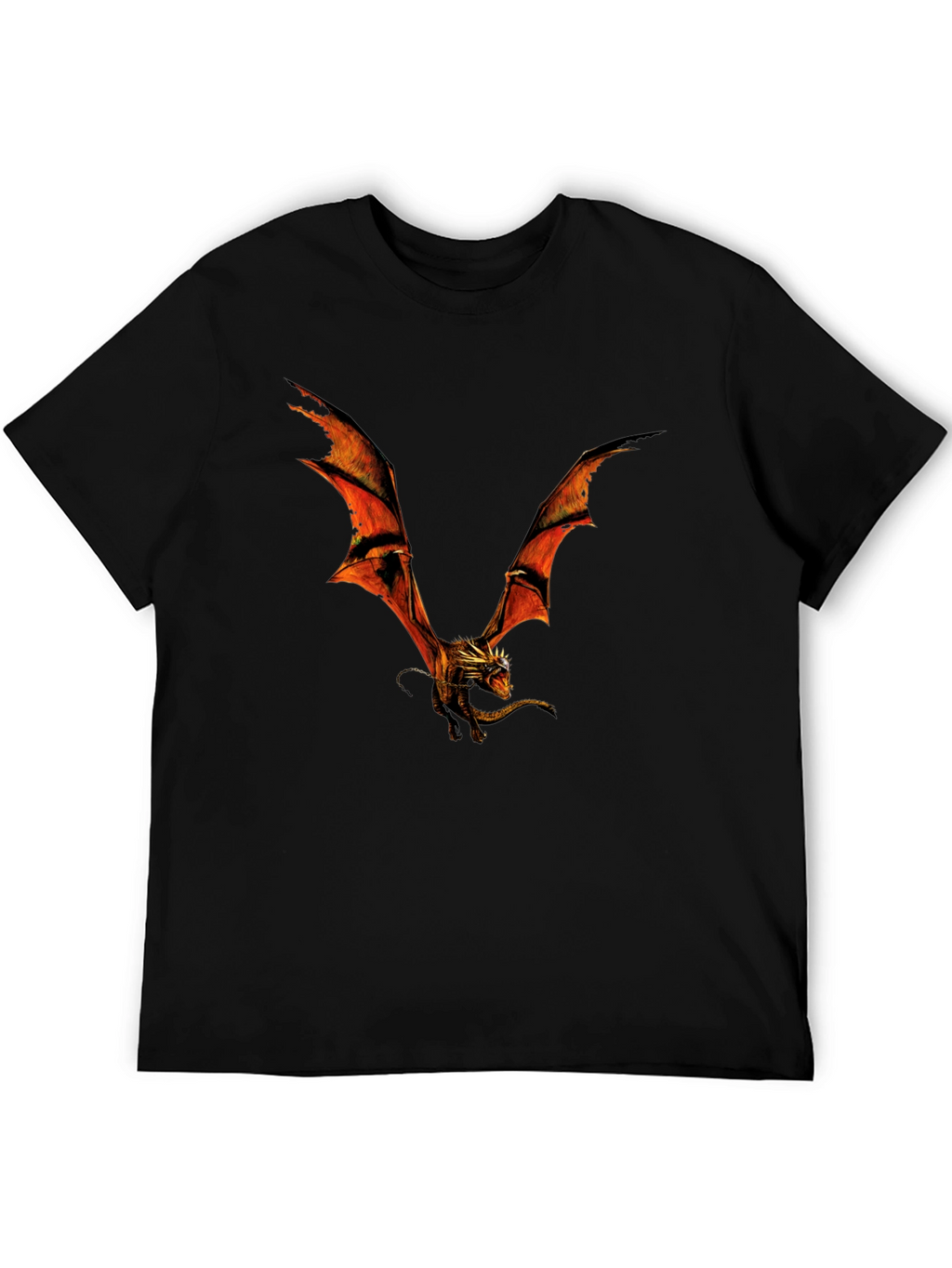 Dragon Graphic Black T-Shirt