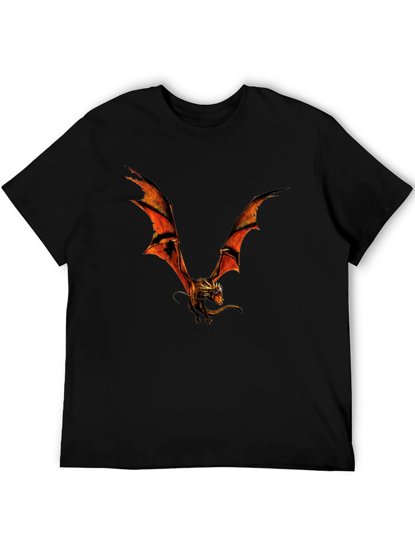 Dragon Graphic Black T-Shirt