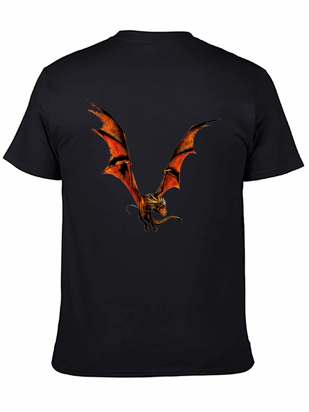 Dragon Graphic Black T-Shirt