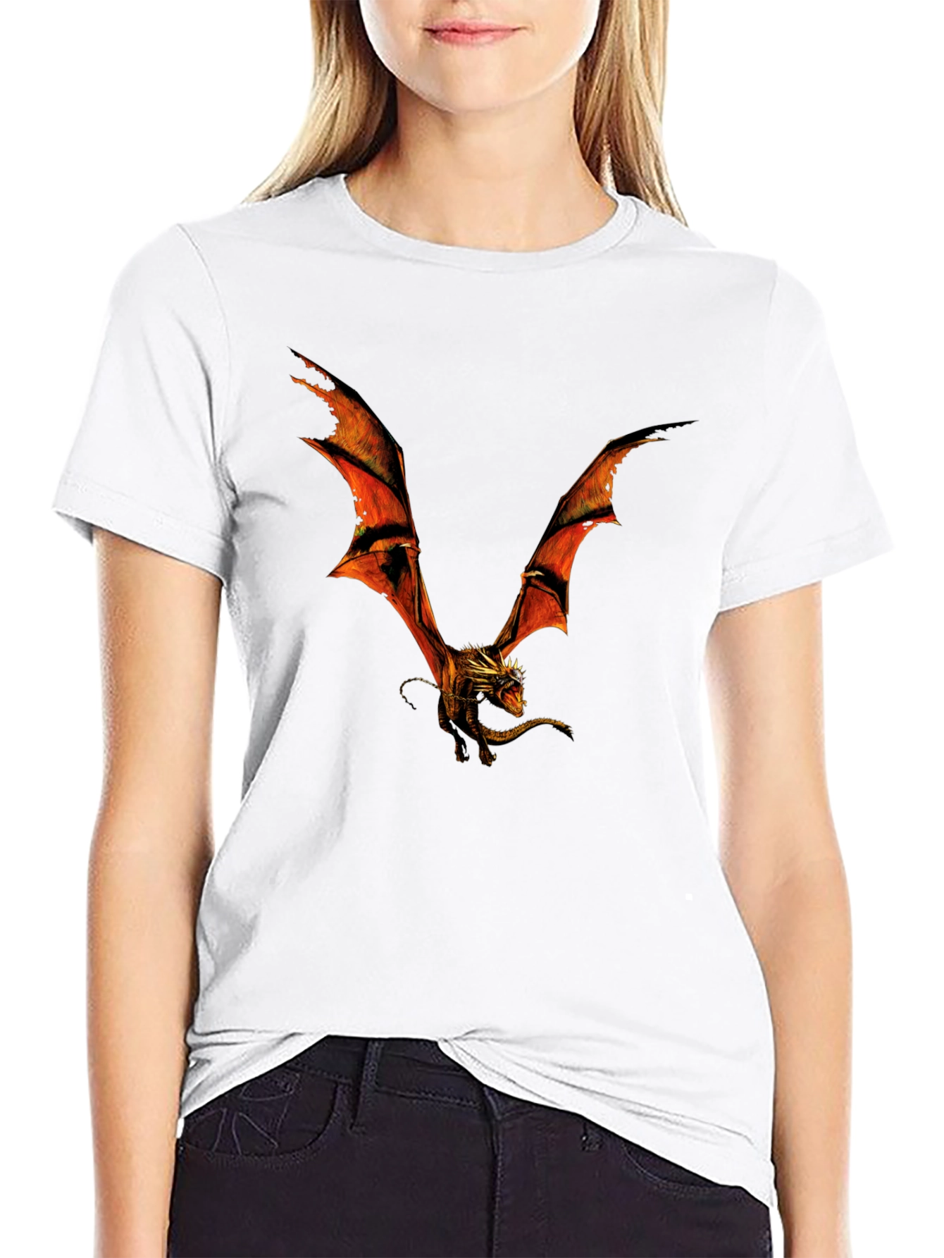 Dragon Graphic Black T-Shirt