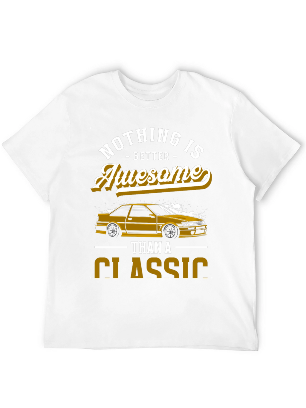 Awesome Classic Car Graphic T-Shirt