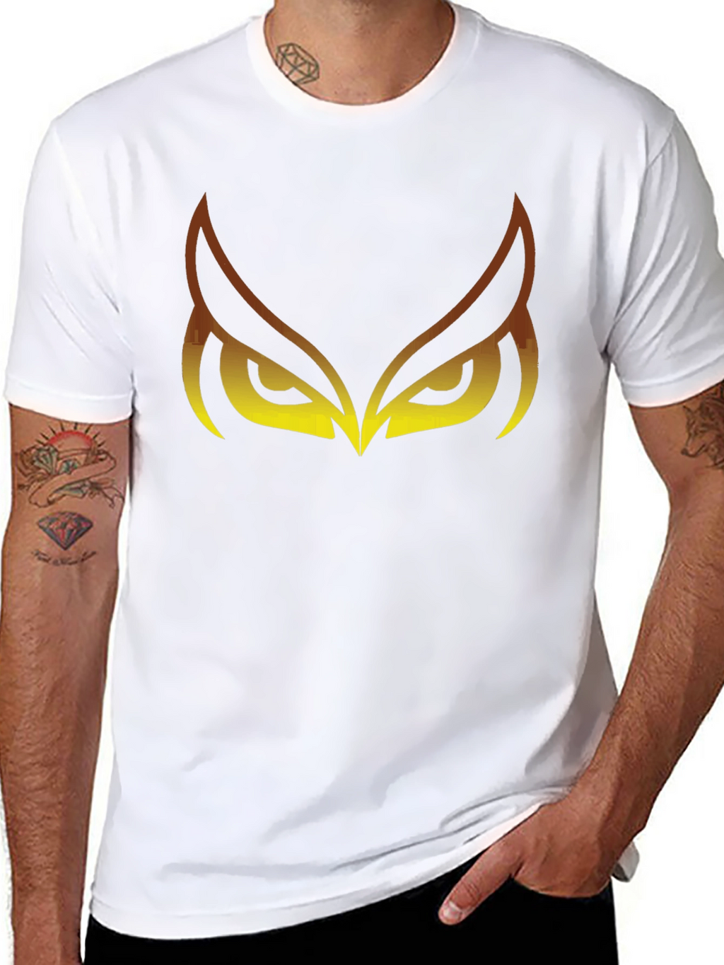 Owl Eyes Graphic T-Shirt