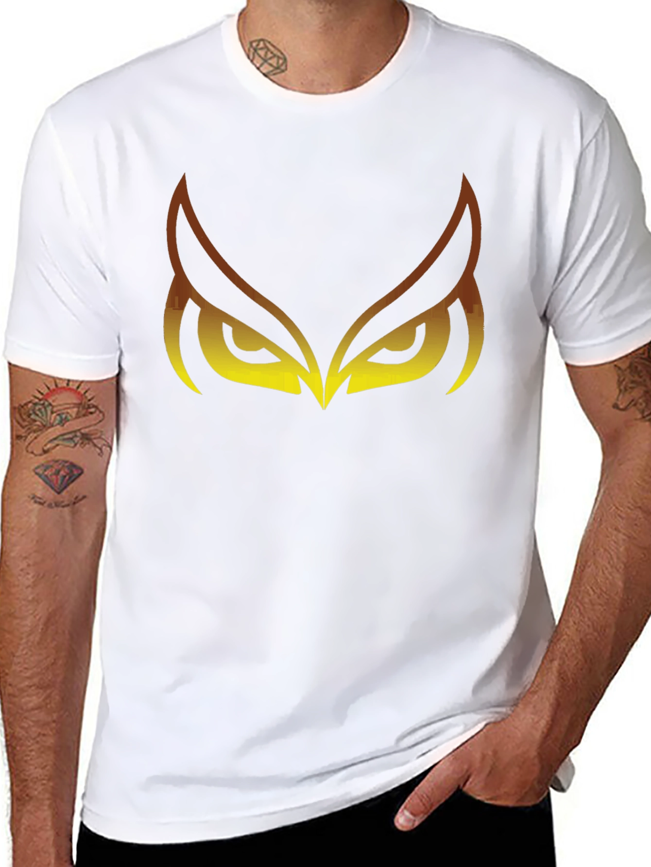 Owl Eyes Graphic T-Shirt