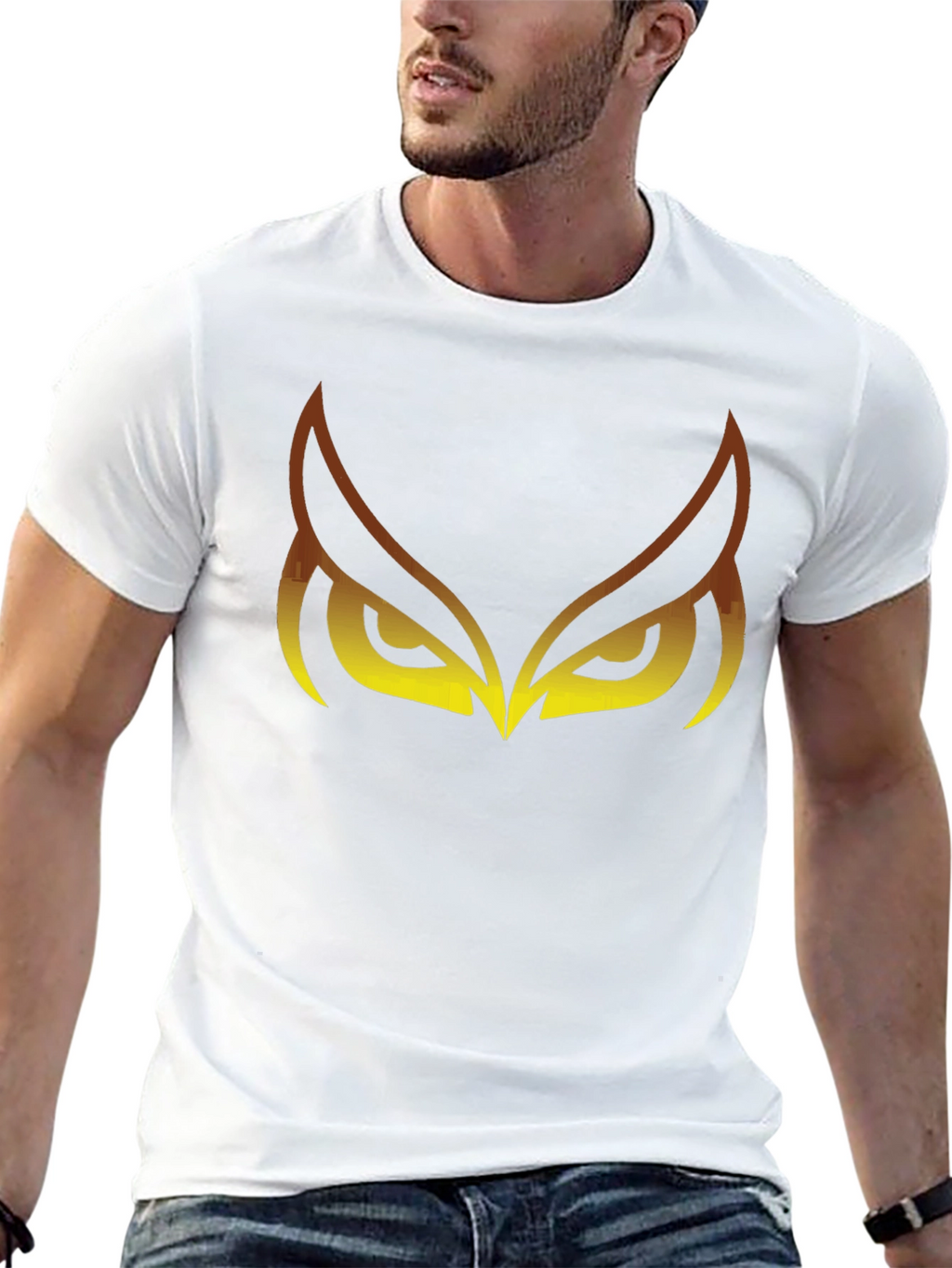 Owl Eyes Graphic T-Shirt