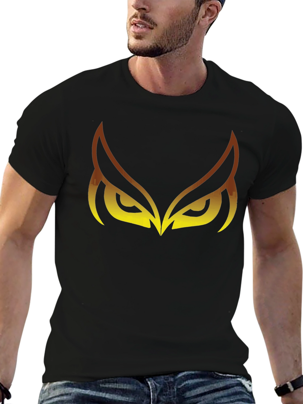 Owl Eyes Graphic T-Shirt