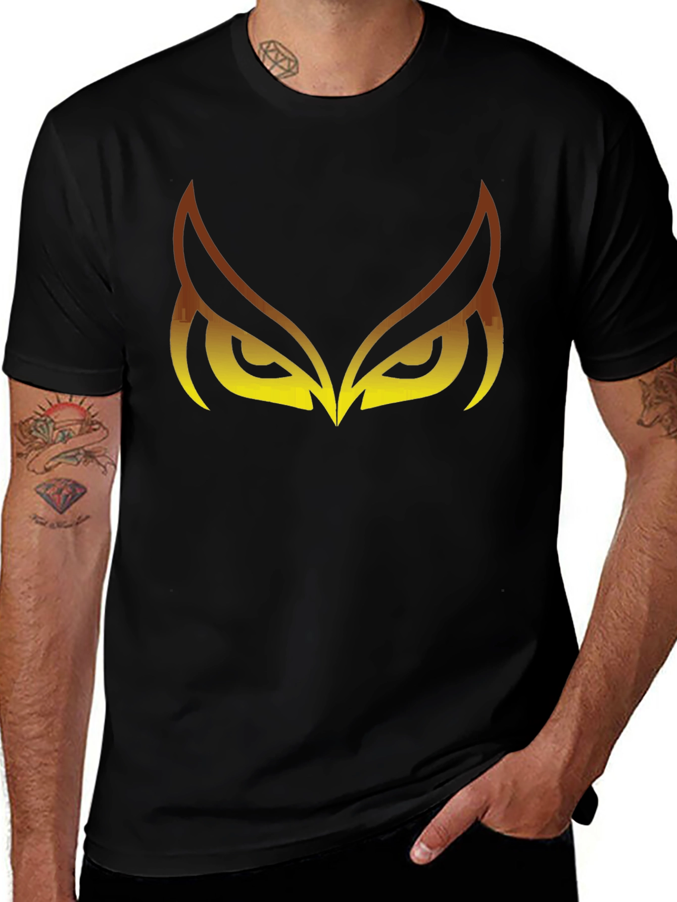 Owl Eyes Graphic T-Shirt