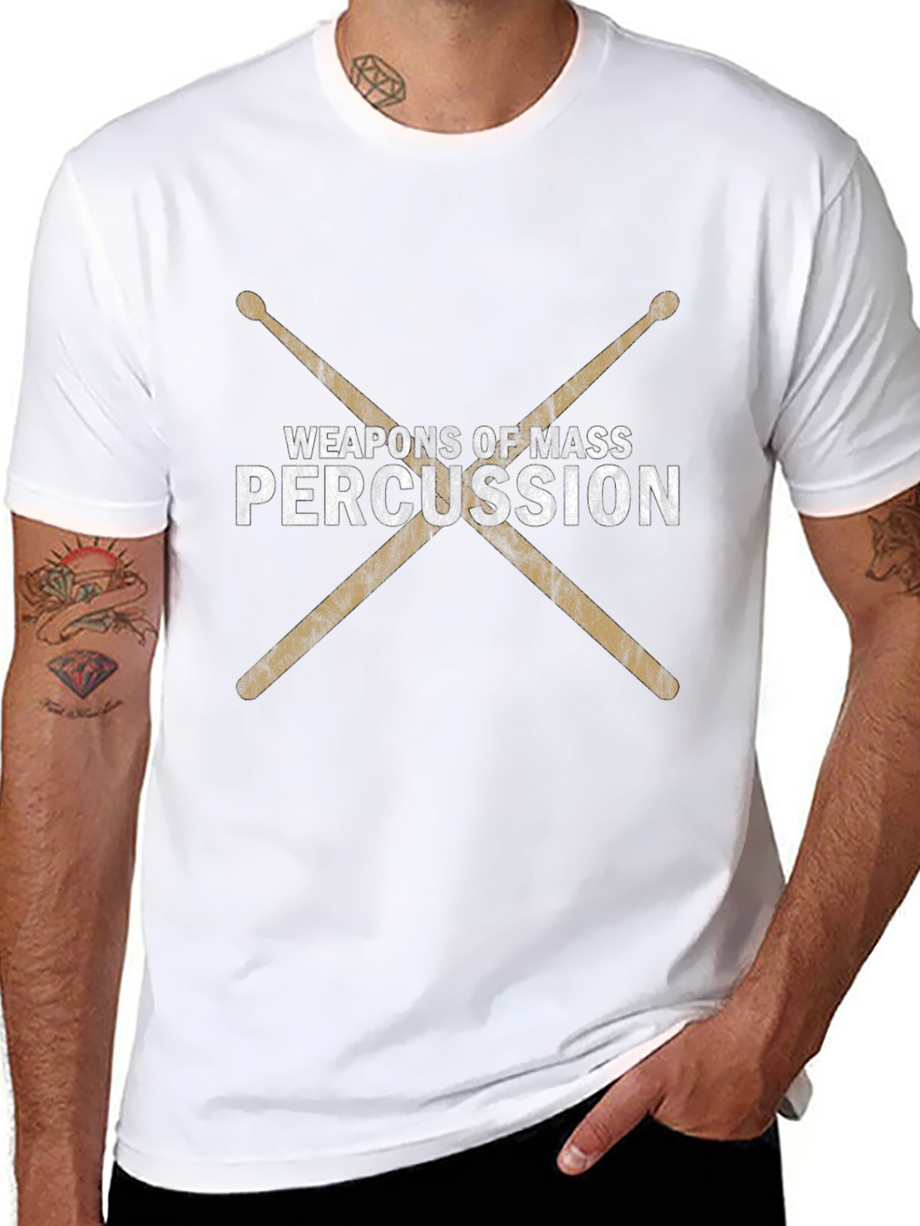 Weapons of Mass Percussion Black T-Shirt