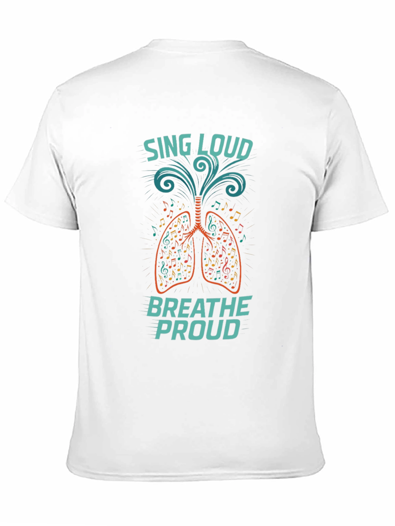 Sing Loud Breathe Proud Graphic T-Shirt