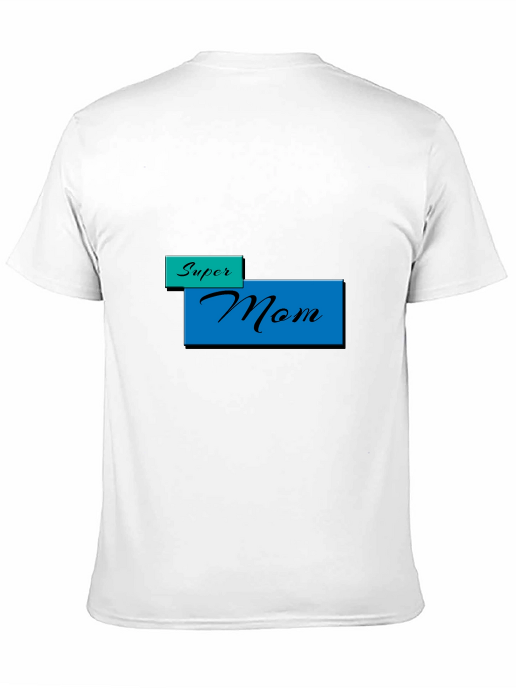 Super Mom T-Shirt - Black Stylish Mothers Day Gift