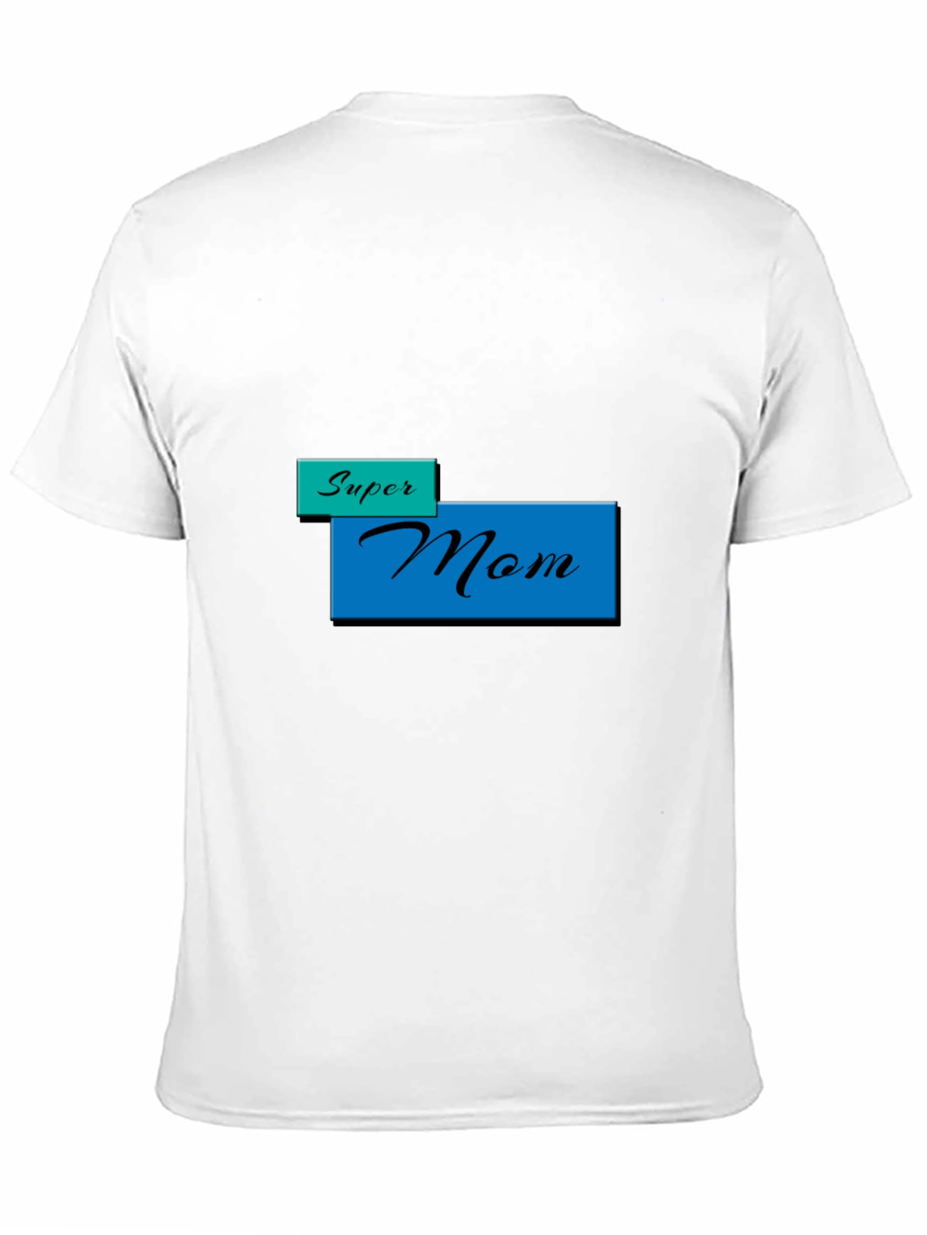 Super Mom T-Shirt - Black Stylish Mothers Day Gift