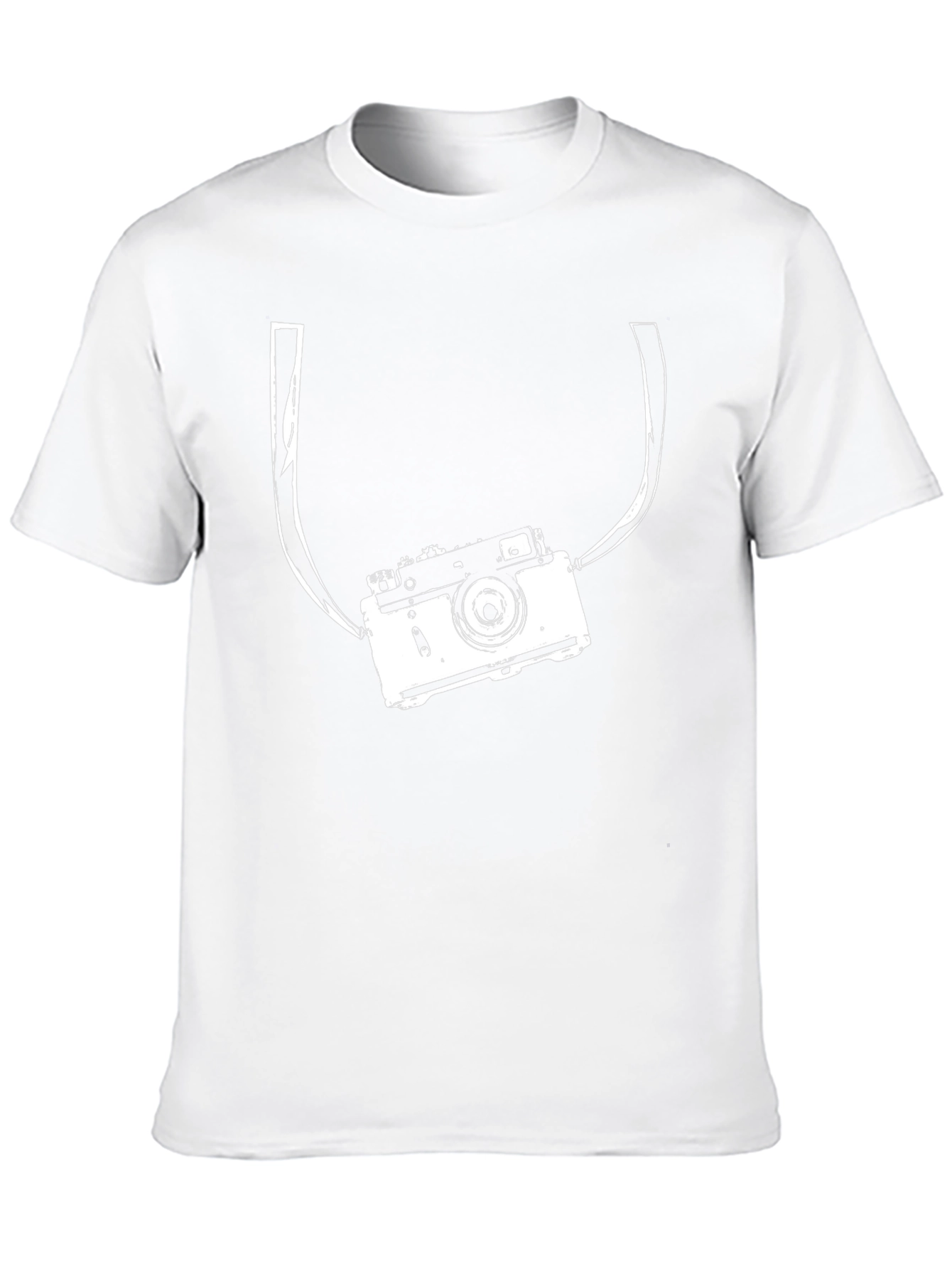 Retro Camera Graphic T-Shirt - Classic Style