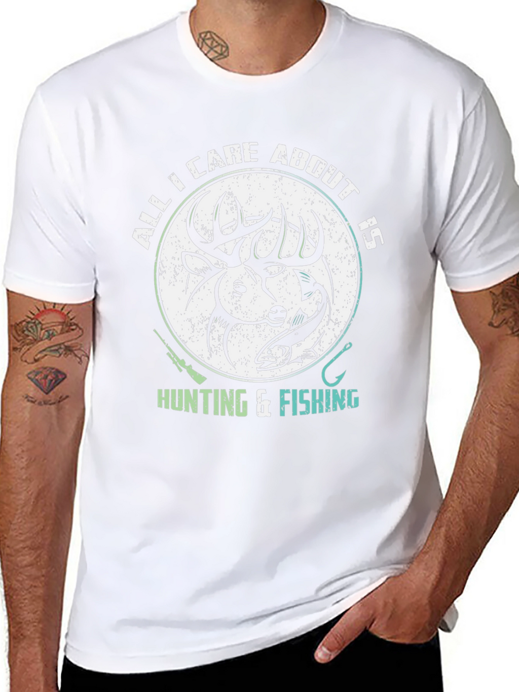 Hunting & Fishing Graphic Tee